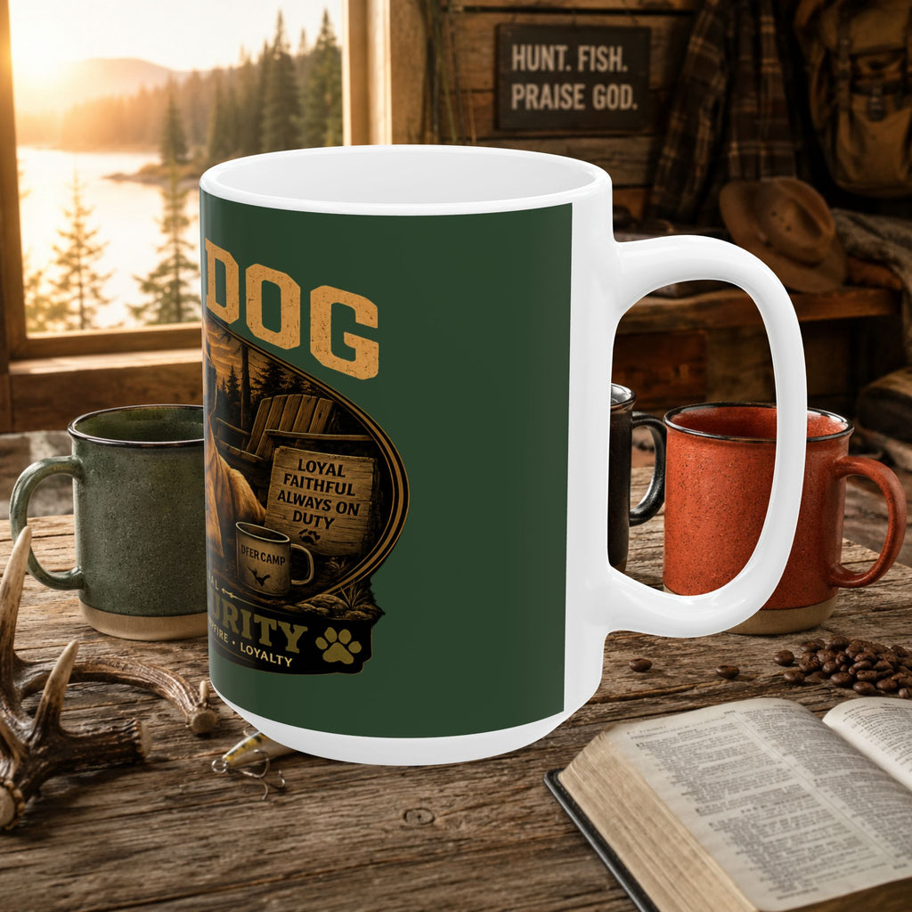 Camp Dog Labrador Coffee Mug – The Original Camp Security, 15oz
