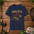 Walleye The Vampire of the Lake T-Shirt – Funny Fishing Shirt for Anglers
