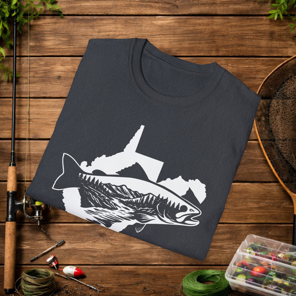 Trout Fishing Shirt Vintage | Fly Fishing Tee | Trout Angler Gift | Fisherman Shirt | Outdoor Nature Tee | River Fishing Apparel