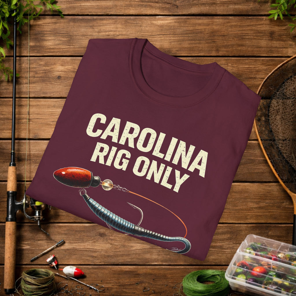 Carolina Rig Only Shirt – It’s a Southern Thing Fishing Tee – Bass Fishing Rig Shirt – Funny Fishing Shirt for Anglers