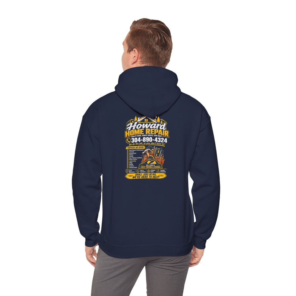 Home Repair Hoodie – Construction Crew Sweatshirt with Tool Graphic
