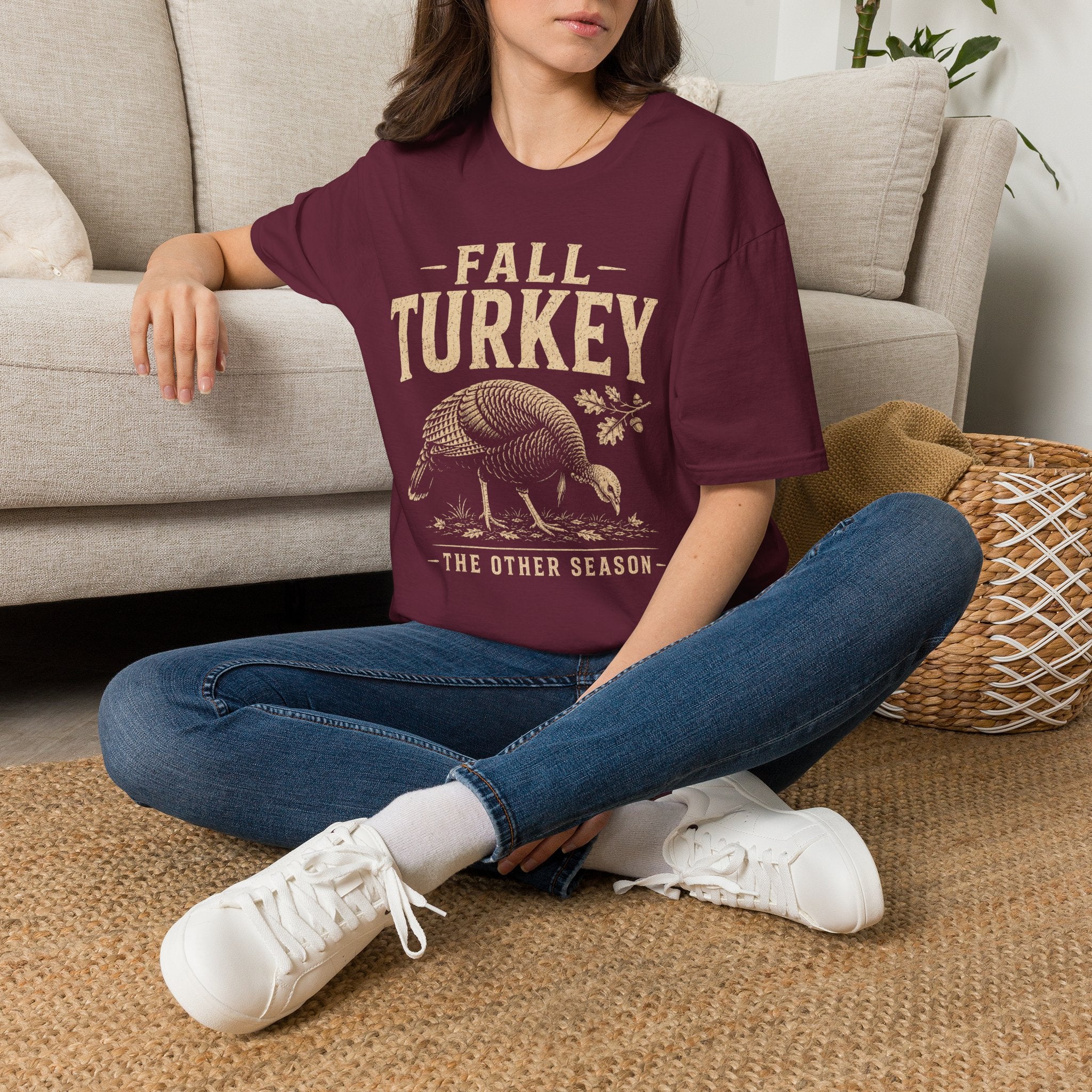 Fall Turkey T-Shirt | Thanksgiving Tee | Wild Wonderful Wear