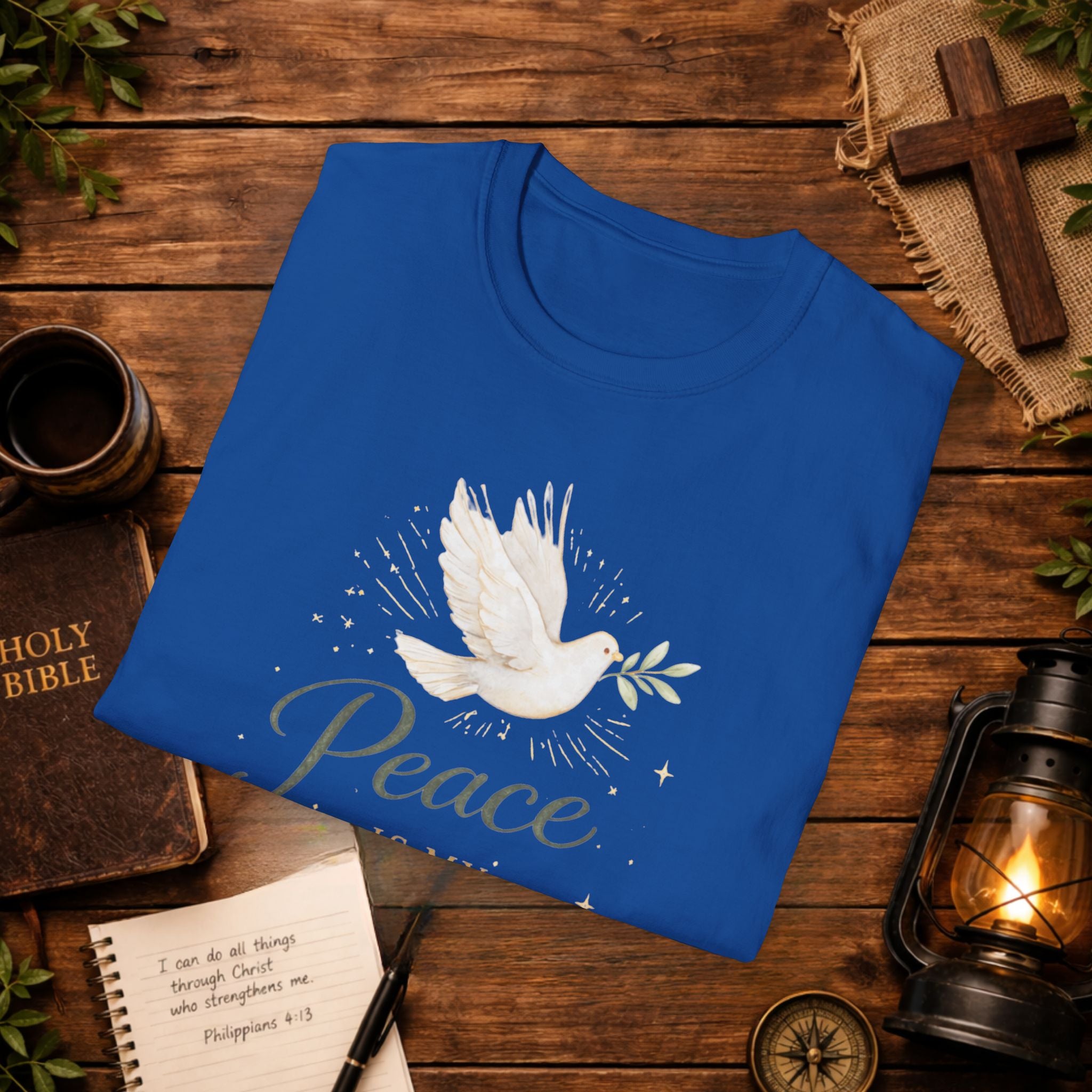 Peace Is My Inheritance T-Shirt — Dove Faith Inspirational Tee