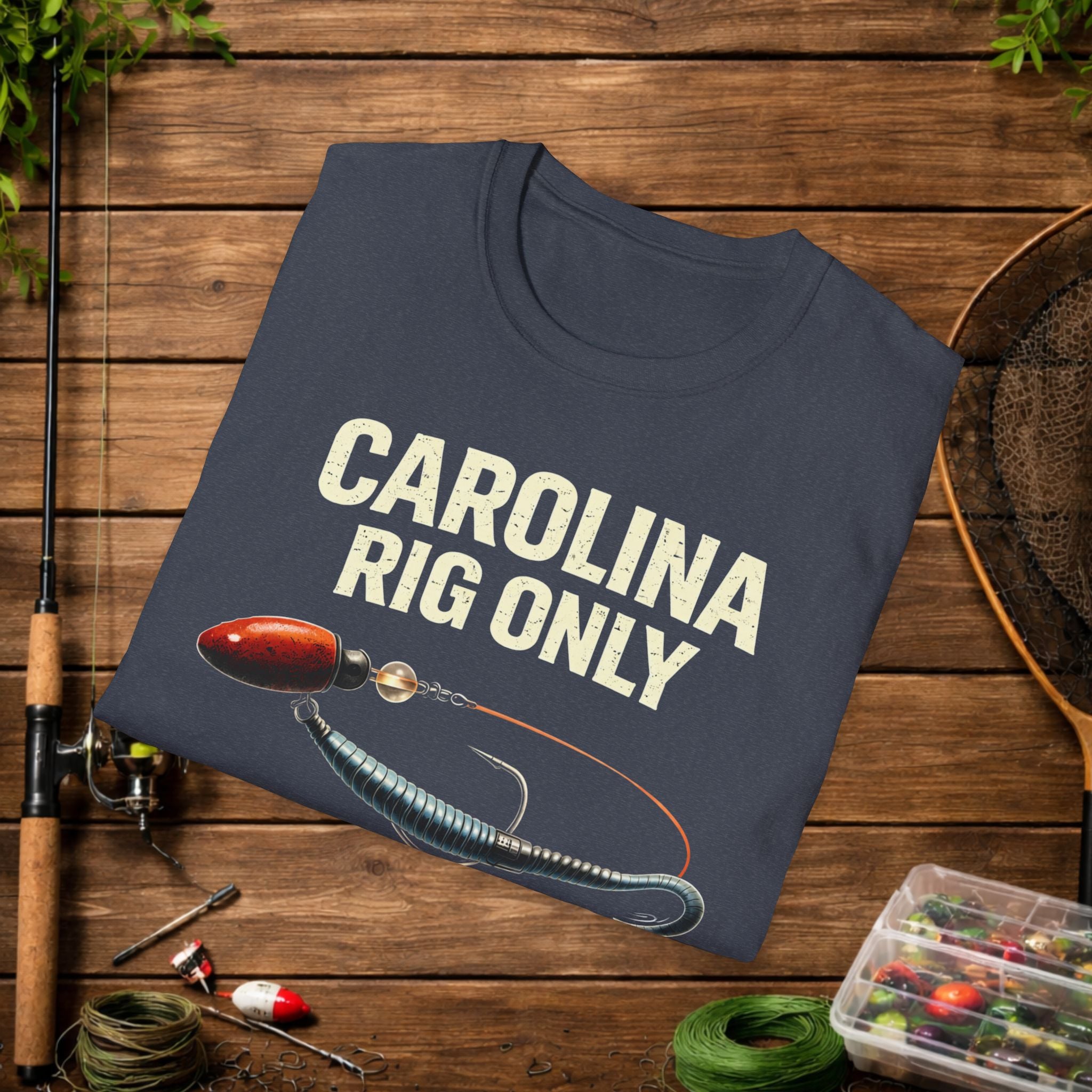 Carolina Rig Only Shirt – It’s a Southern Thing Fishing Tee – Bass Fishing Rig Shirt – Funny Fishing Shirt for Anglers