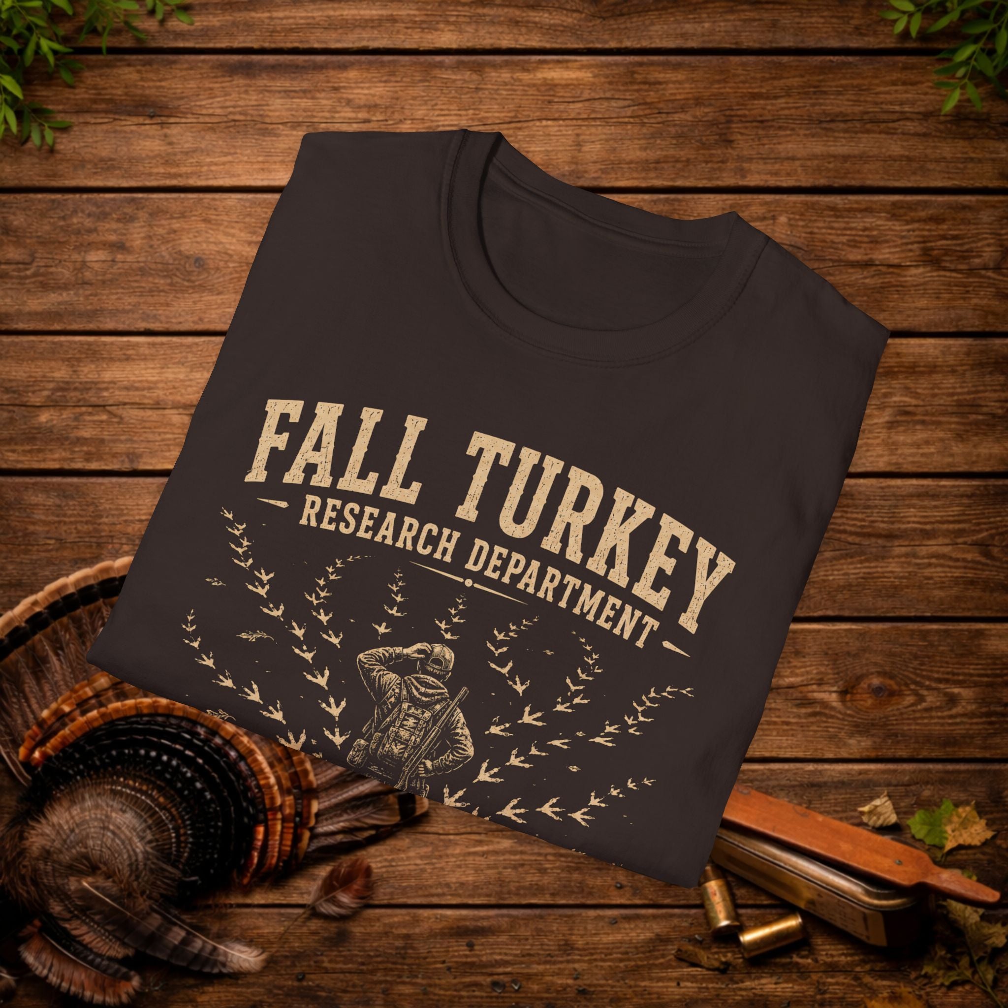 Fall Turkey Research Department T-Shirt | Funny Thanksgiving Tee | Wild Wonderful Wear