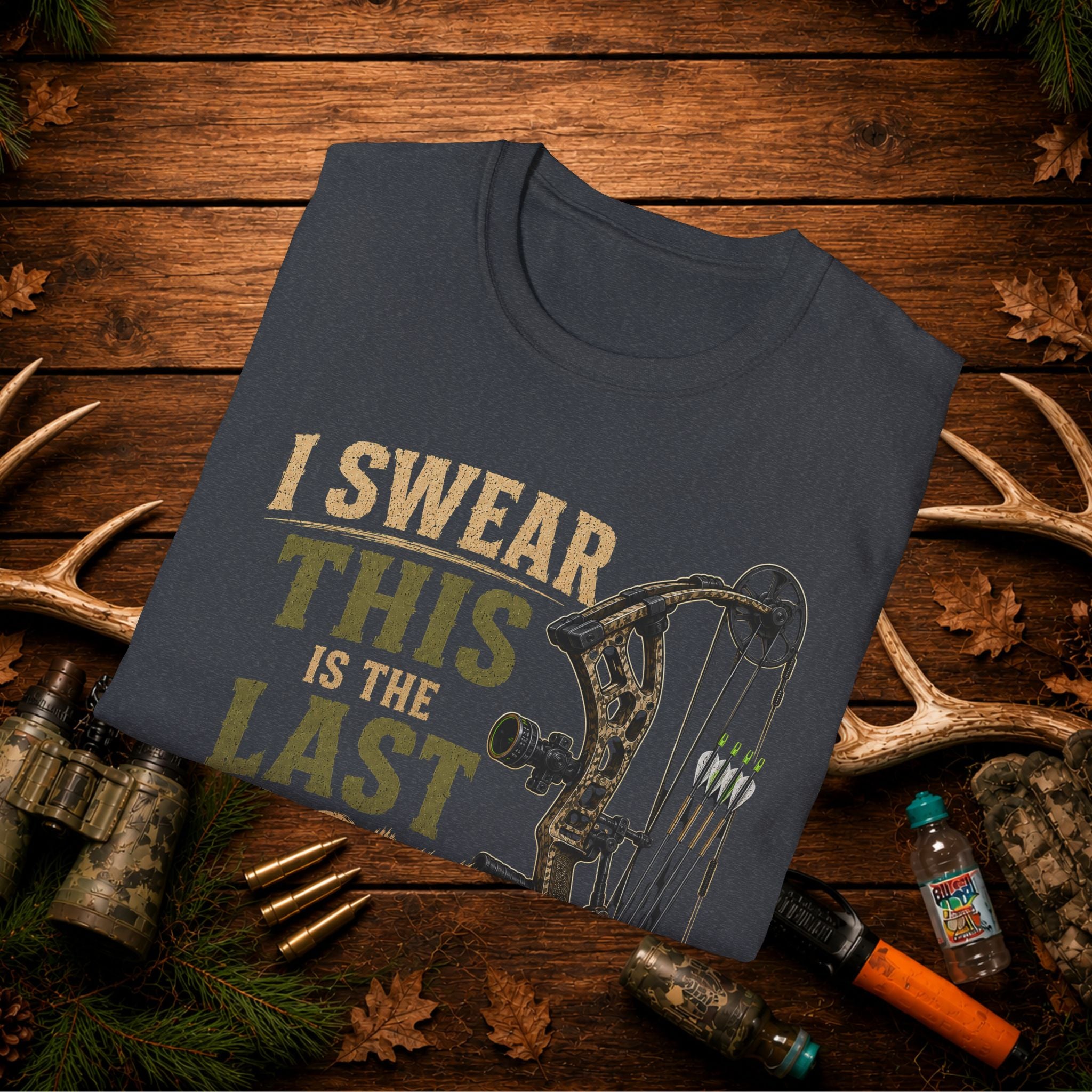 Bow Upgrade T-Shirt — “I Swear This Is the Last Bow Upgrade” Archery Tee
