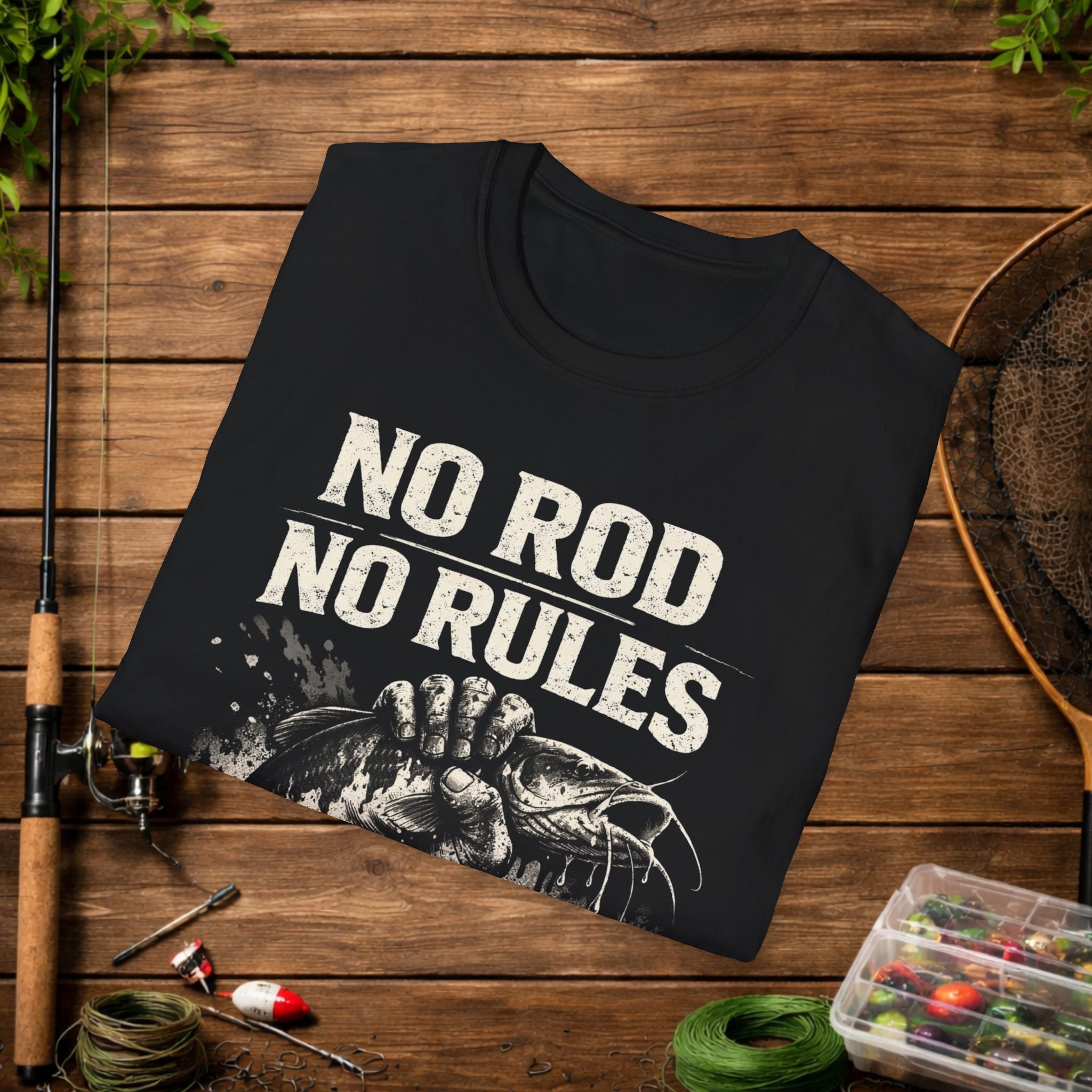 No rod. No rules. Just you and the river.