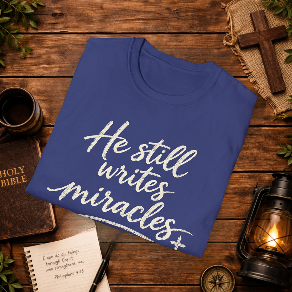 He Still Writes Miracles T-Shirt