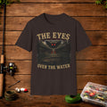 Graphic T-Shirt — "The Eyes Over the Water" Red-Eyed MothMan Tee
