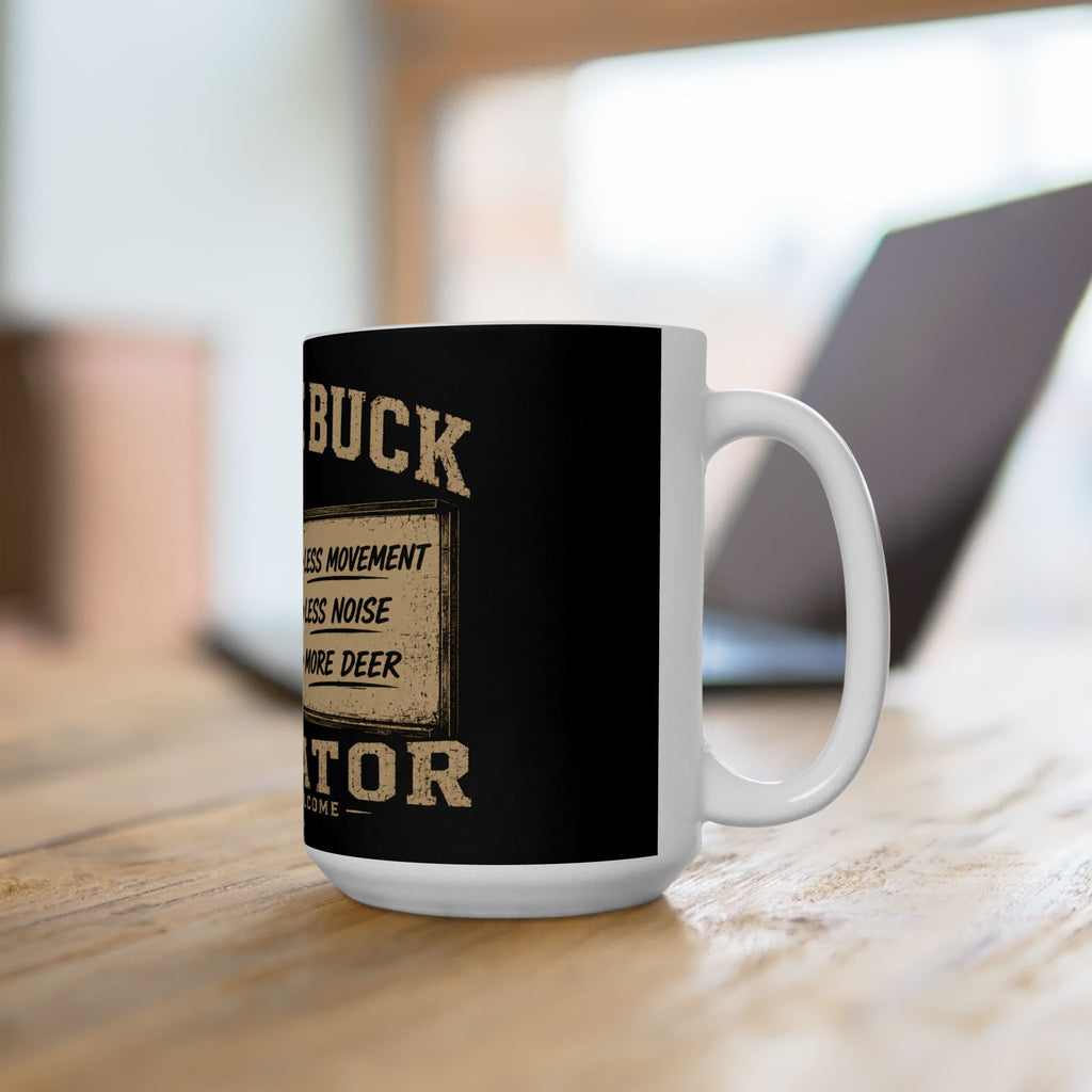 Mature Buck Educator Mug - Hunting Deer Hunter Coffee Cup (11oz, 15oz)