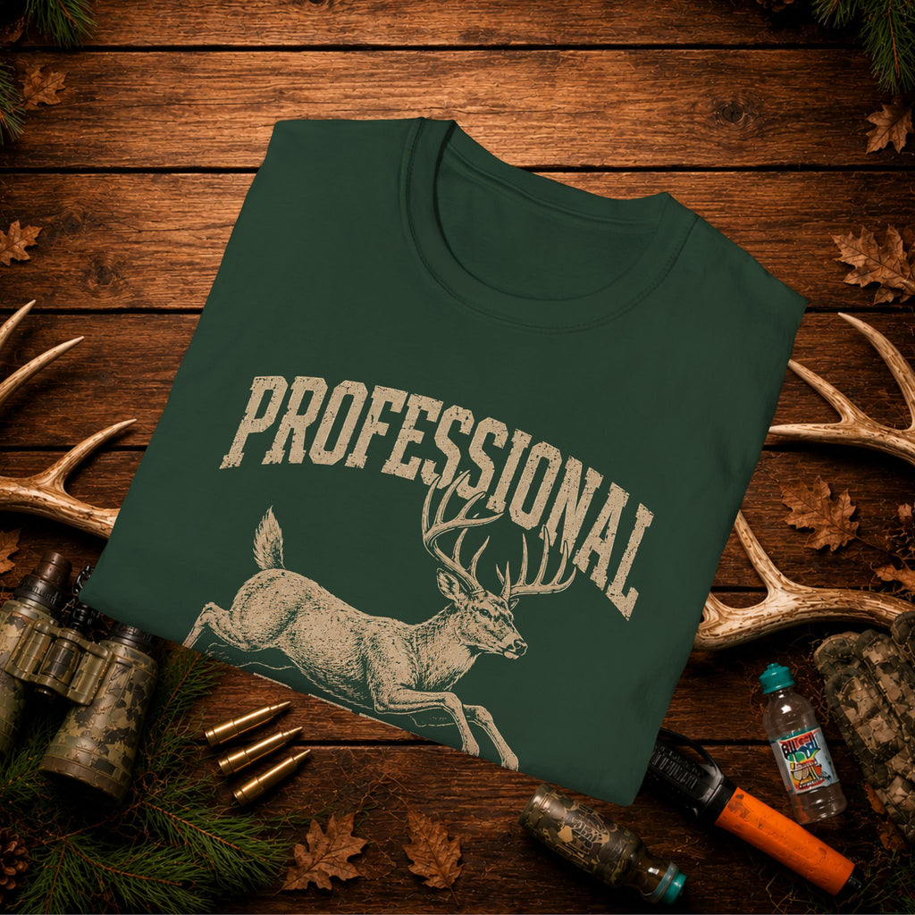 Professional Deer Spooker T-Shirt — Funny Hunting Shirt for Outdoorsmen