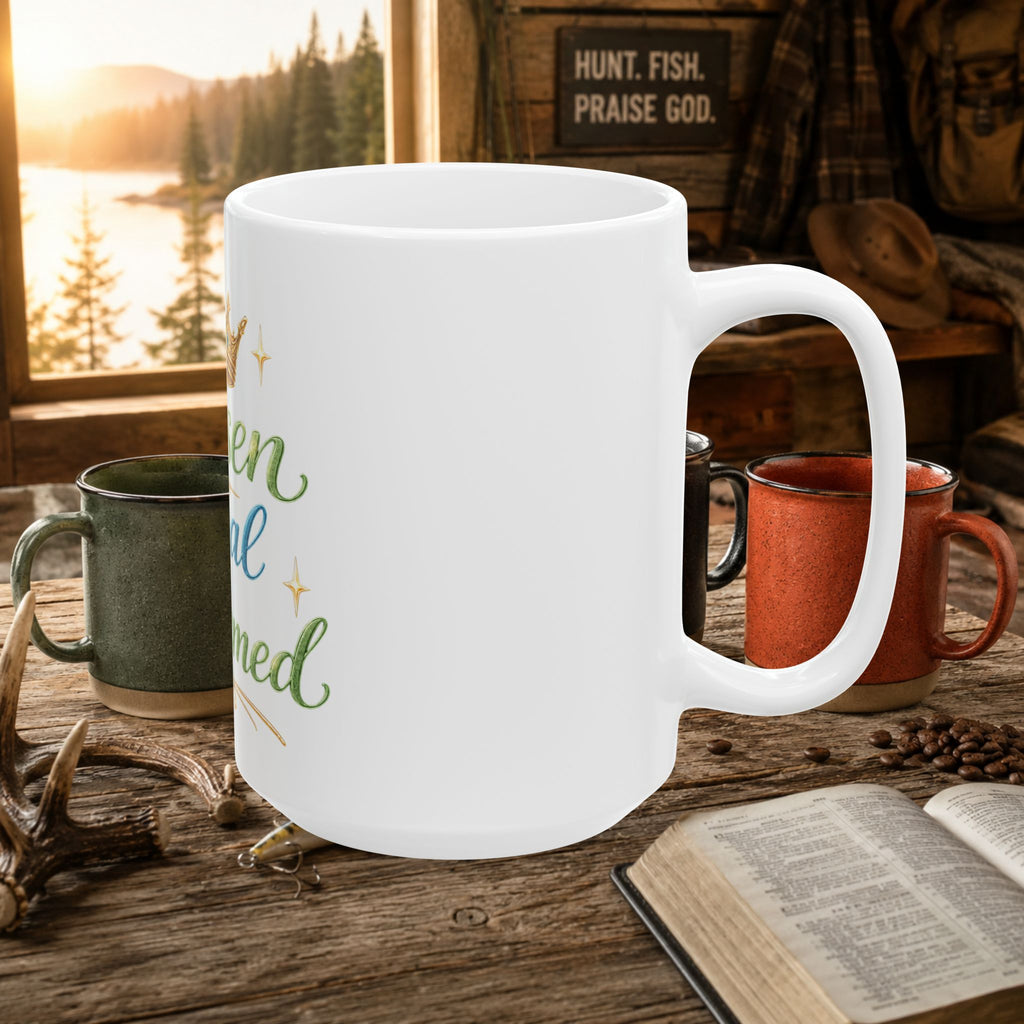 Chosen Royal Redeemed Ceramic Mug | Faith-Inspired Coffee Cup