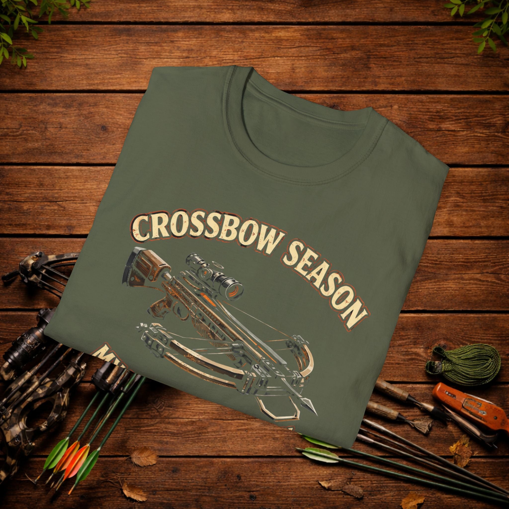 Crossbow Season Shirt – My Favorite Season Hunting Tee – Crossbow Hunter Gift – Deer Hunting Apparel