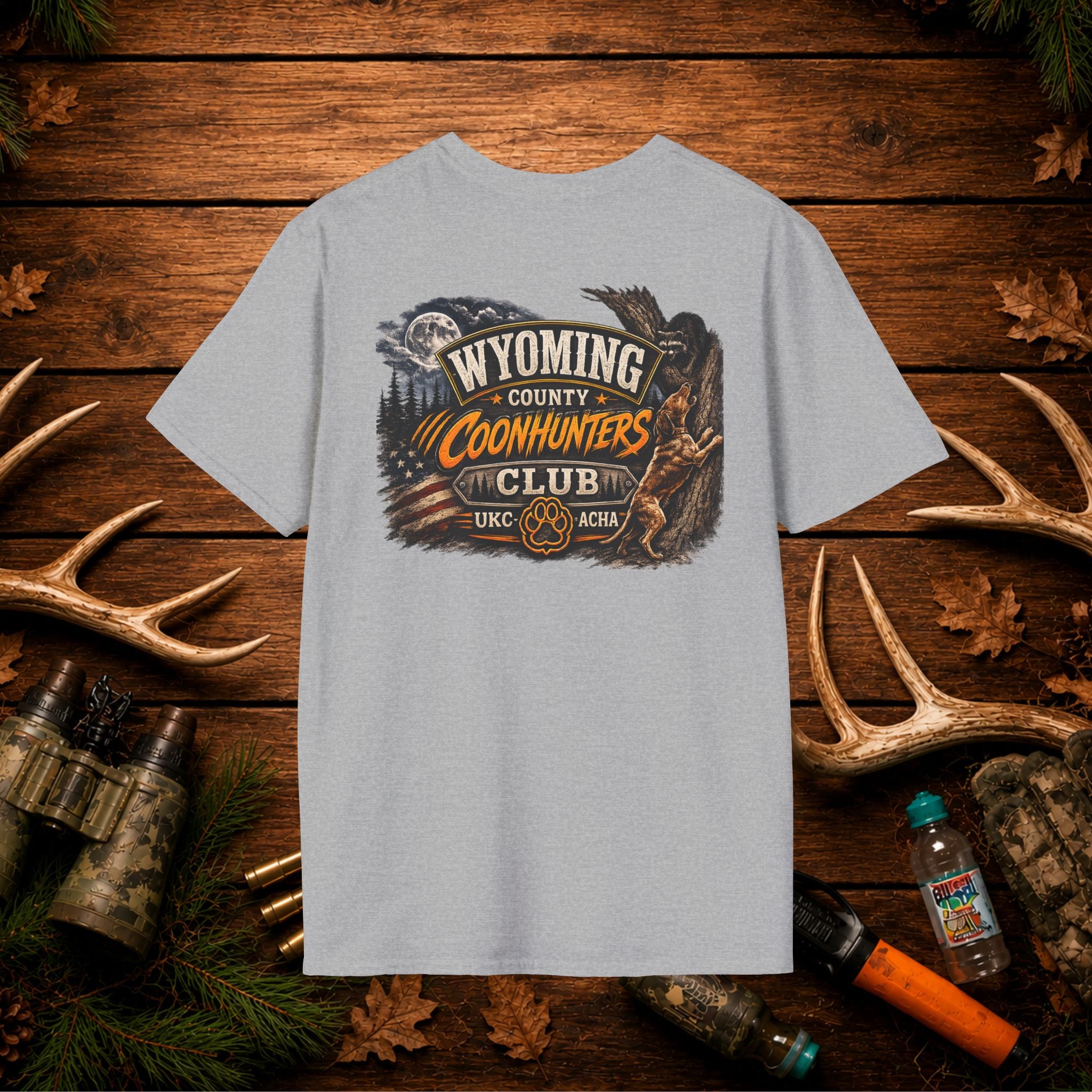 Wyoming county coonhunters club banner
