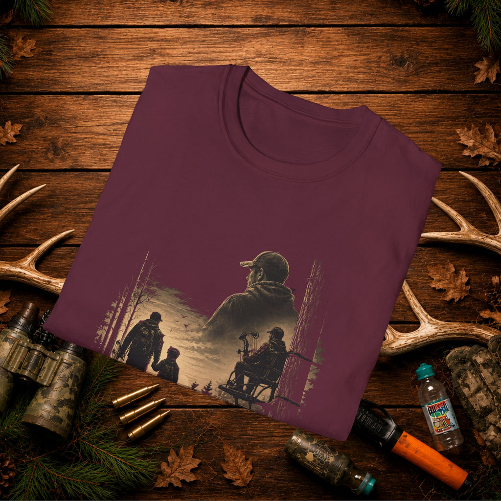 Always With Me Deer Hunting T-Shirt – Vintage Memorial Tee