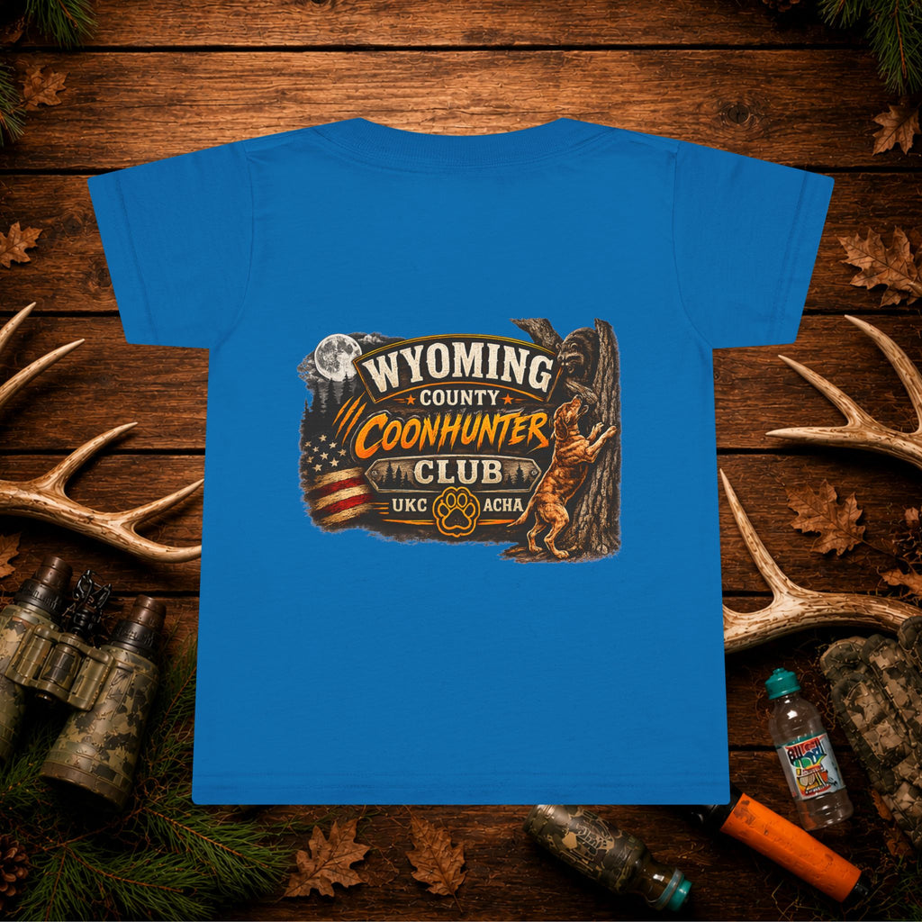 Toddler T-Shirt — Wyoming County Coonhunter Club Graphic Tee