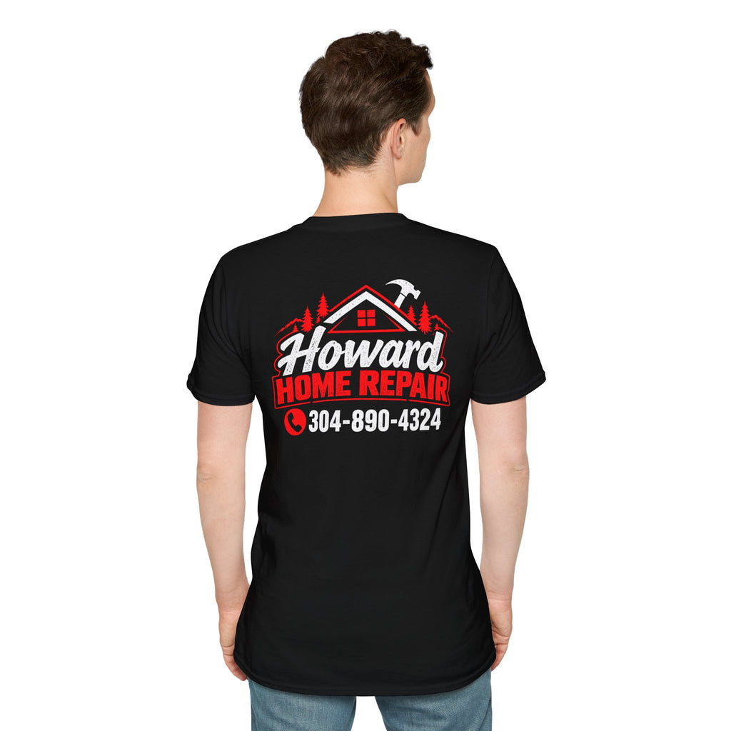 Home Repair T-Shirt — Howard Home Repair Logo & Phone Number