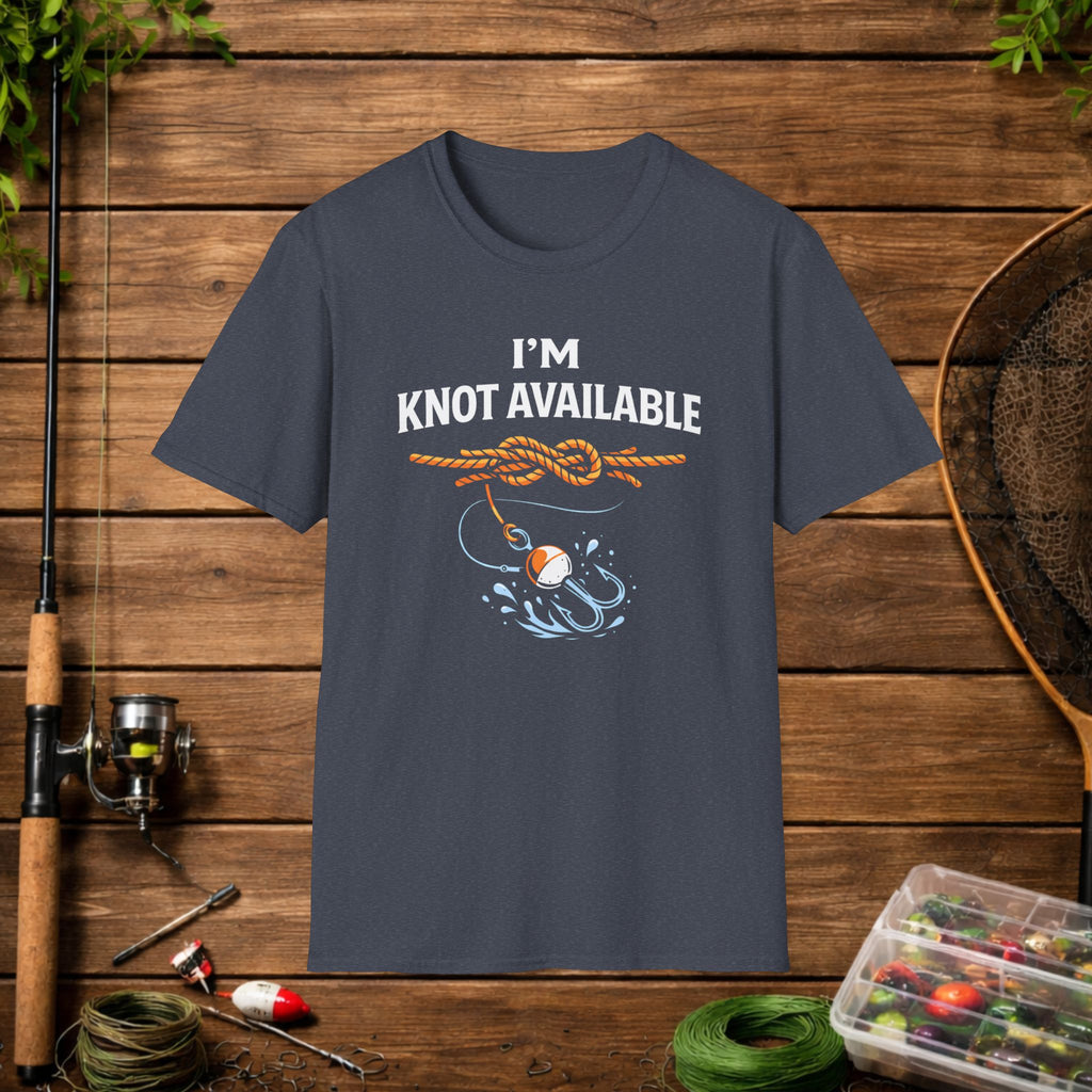 Funny Fishing Shirt – I'M Knot  Available Fishing Tee
