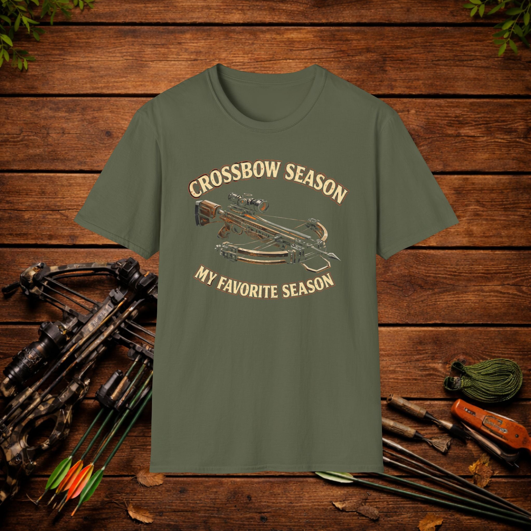 Crossbow Season Shirt – My Favorite Season Hunting Tee – Crossbow Hunter Gift – Deer Hunting Apparel