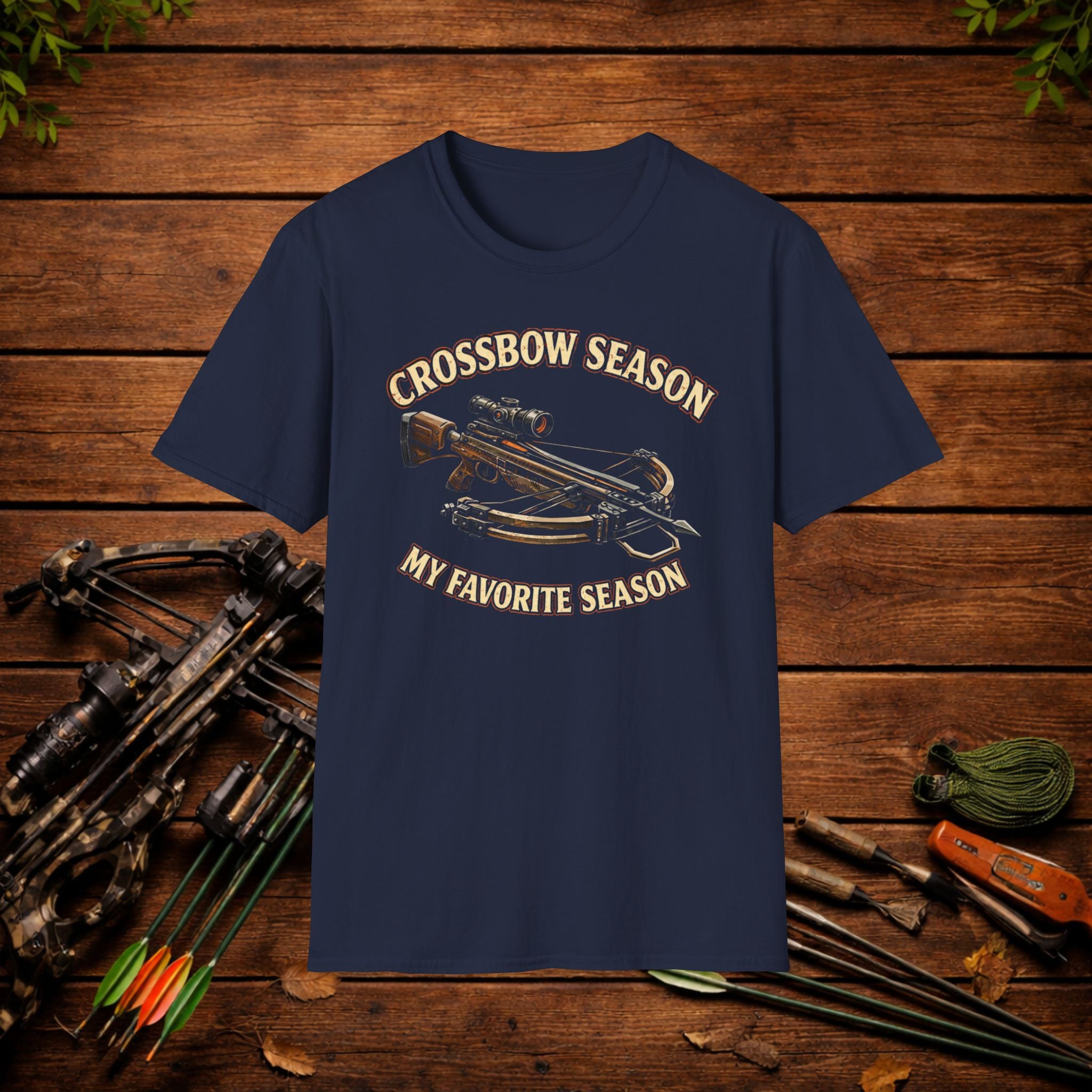 Crossbow Season Shirt – My Favorite Season Hunting Tee – Crossbow Hunter Gift – Deer Hunting Apparel