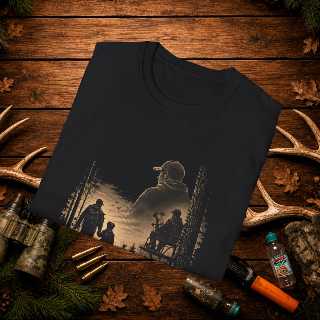 Always With Me Deer Hunting T-Shirt – Vintage Memorial Tee