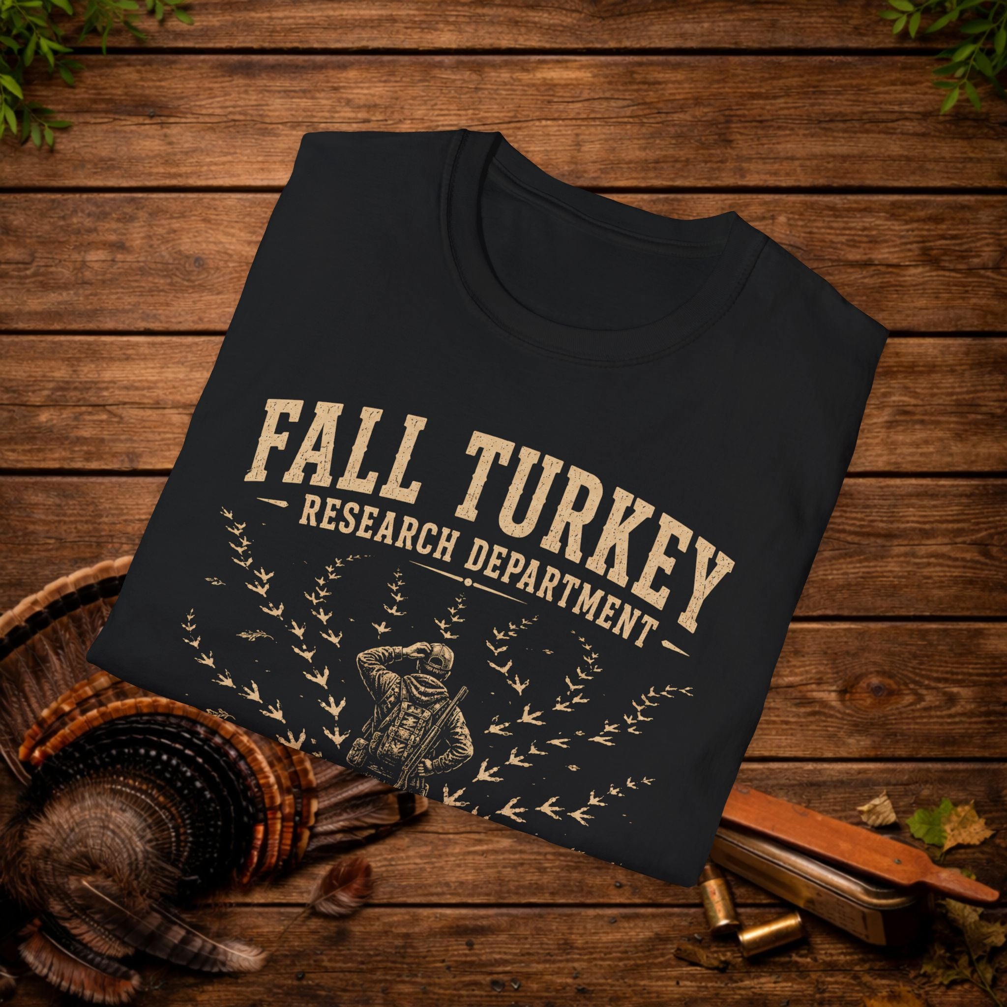 Fall Turkey Research Department T-Shirt | Funny Thanksgiving Tee | Wild Wonderful Wear
