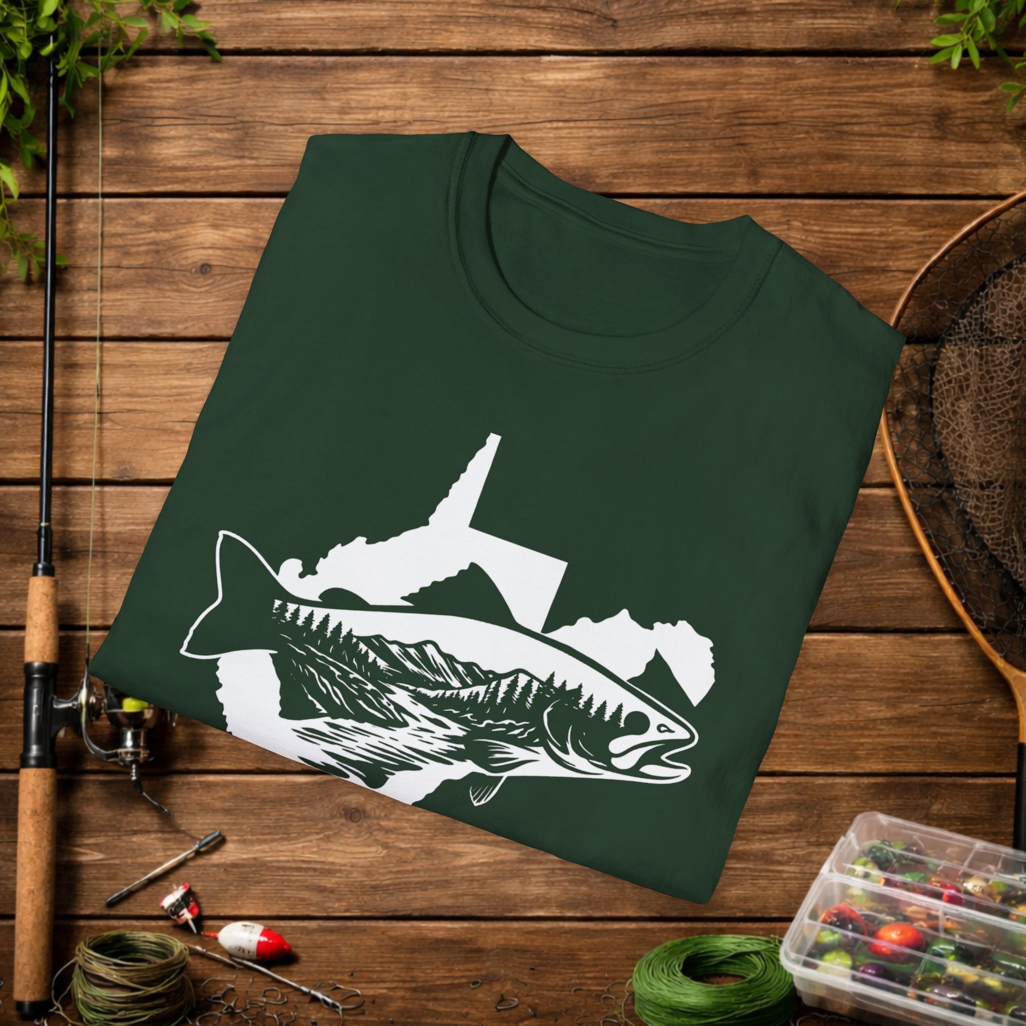 Trout Fishing Shirt Vintage | Fly Fishing Tee | Trout Angler Gift | Fisherman Shirt | Outdoor Nature Tee | River Fishing Apparel