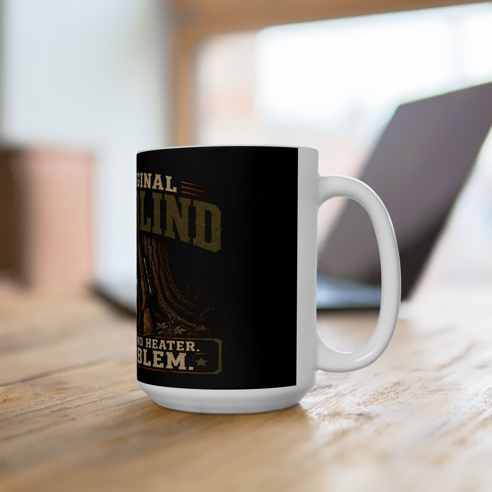 The Original Deer Blind Mug – Hunting Coffee Cup (11oz/15oz)