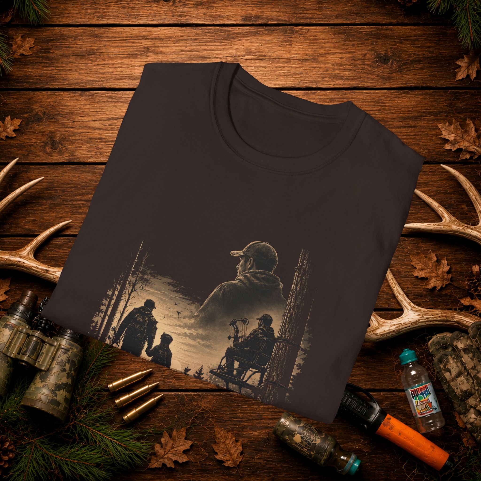 Always With Me Deer Hunting T-Shirt – Vintage Memorial Tee
