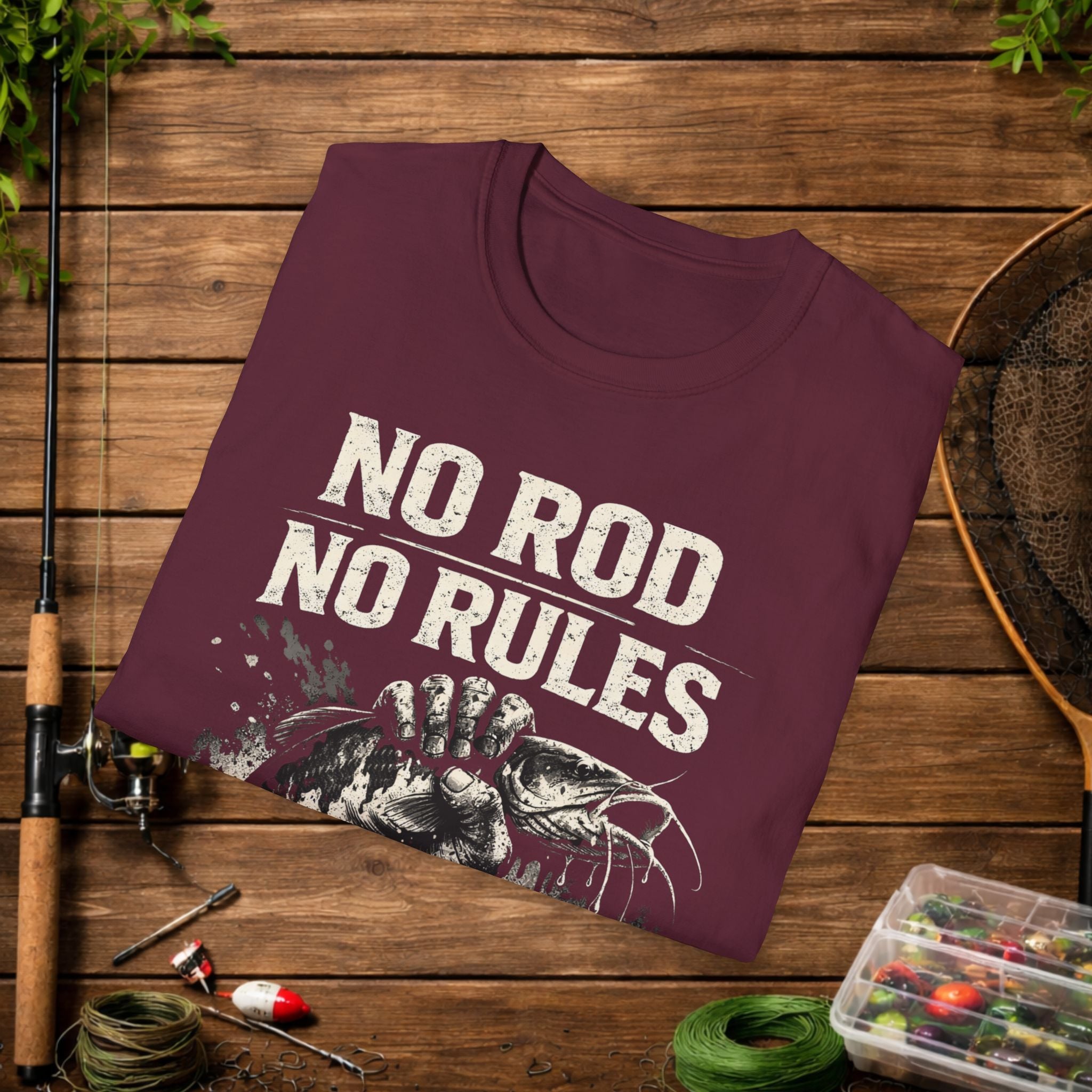 No rod. No rules. Just you and the river.