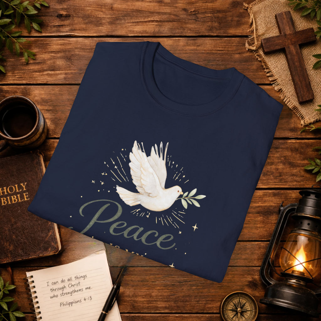 Peace Is My Inheritance T-Shirt — Dove Faith Inspirational Tee