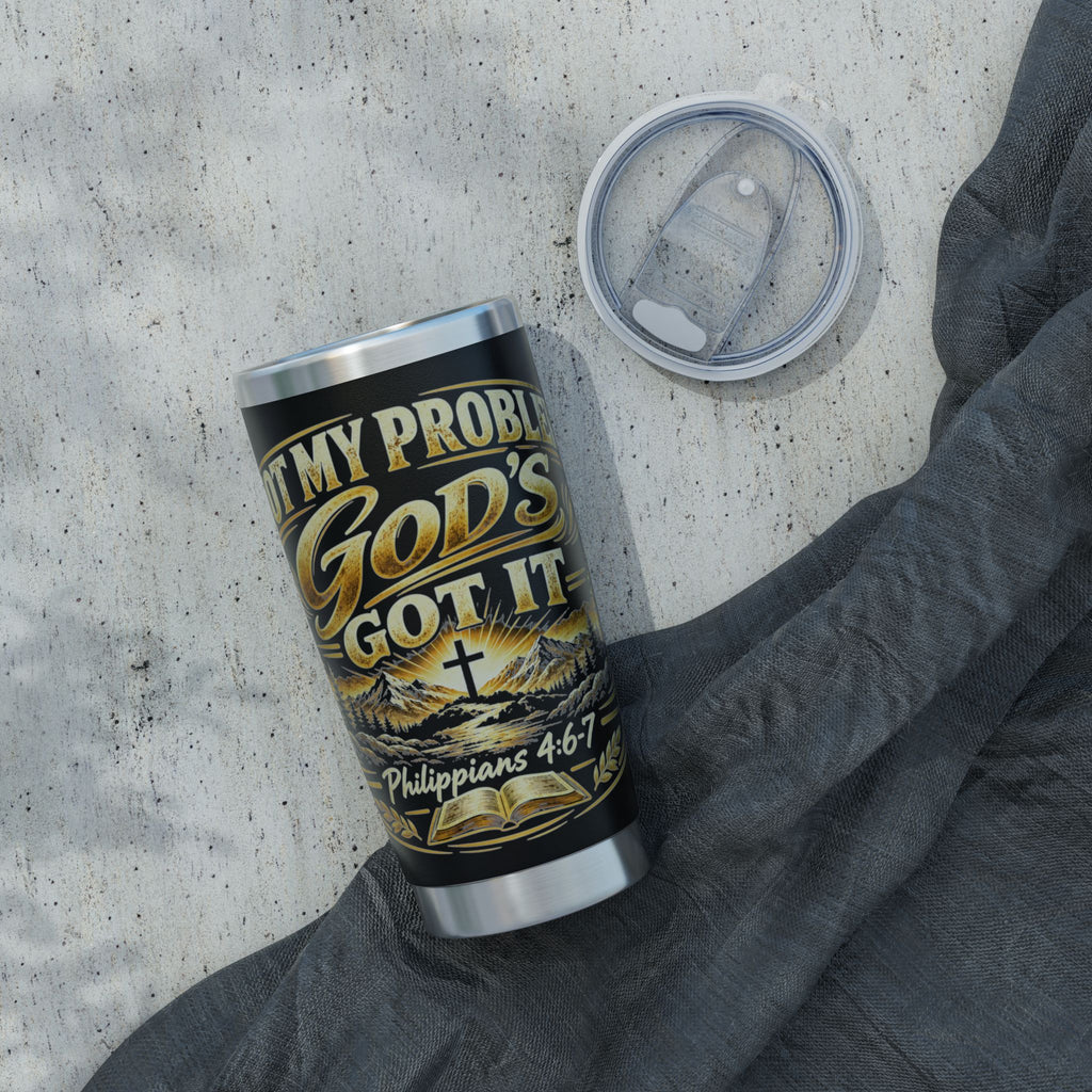 God's Got It 20oz Tumbler — Philippians 4:7 Inspirational Travel Mug