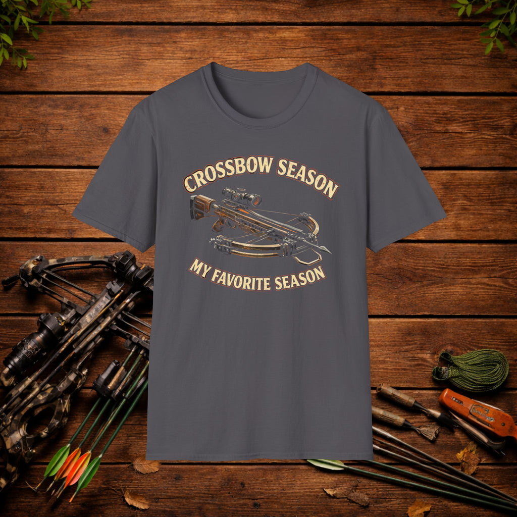 Crossbow Season Shirt – My Favorite Season Hunting Tee – Crossbow Hunter Gift – Deer Hunting Apparel
