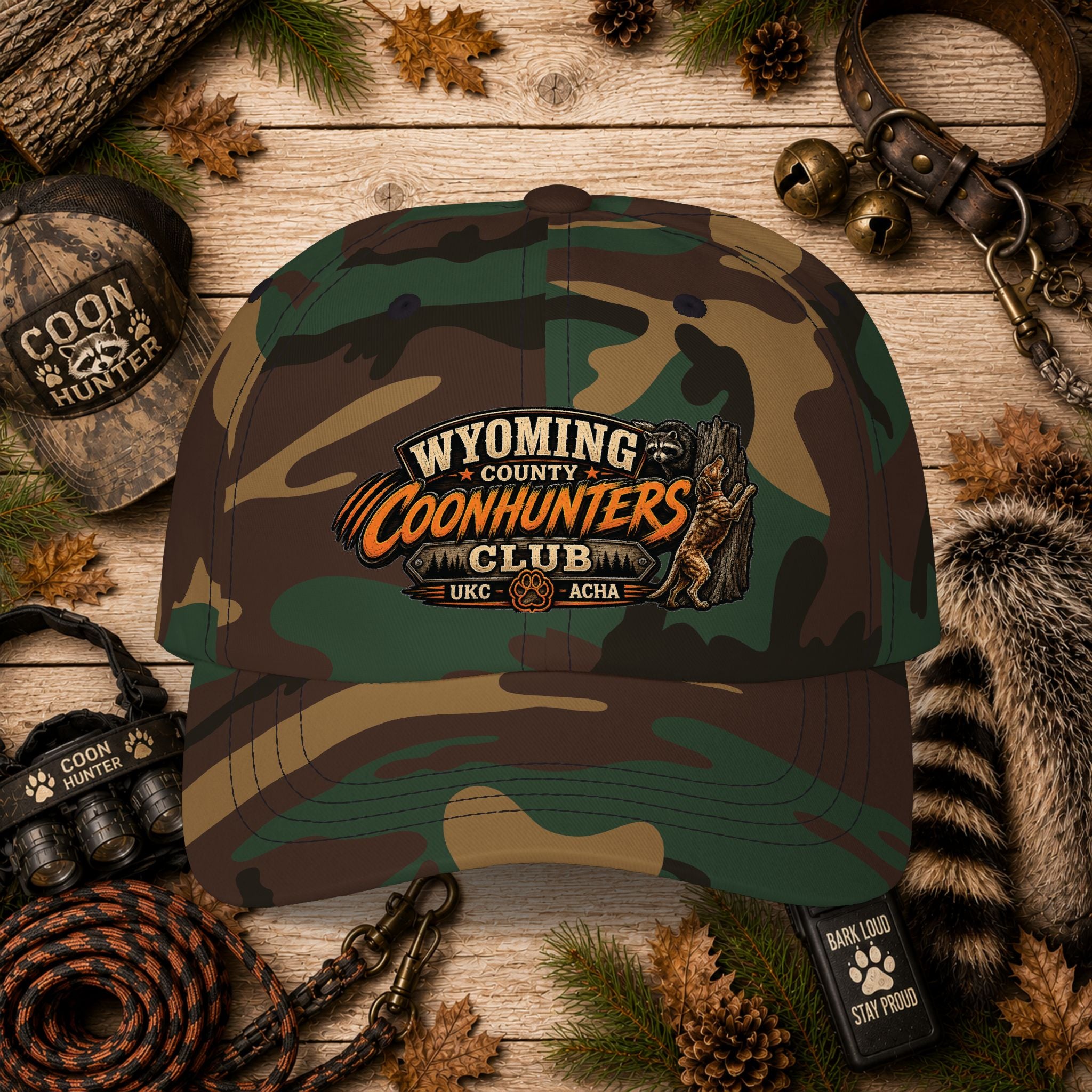Coonhunters Club Wyoming County Dad Cap