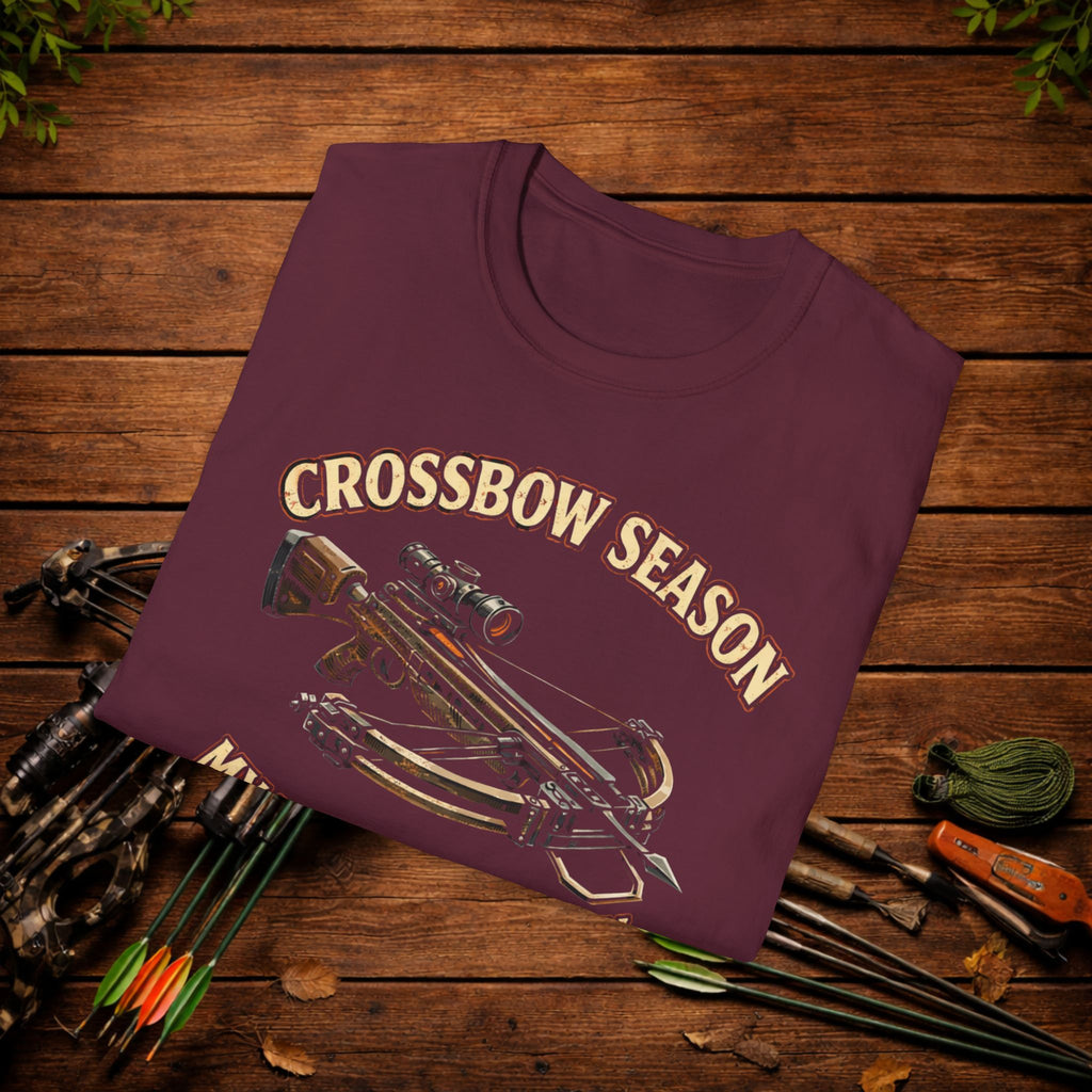Crossbow Season Shirt – My Favorite Season Hunting Tee – Crossbow Hunter Gift – Deer Hunting Apparel