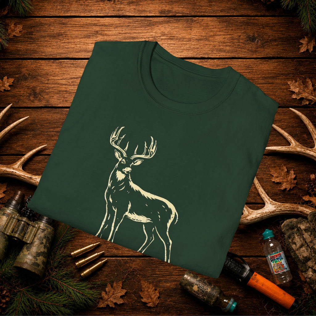 Mountain State Deer T-Shirt — Vintage Outdoors Hunting Tee