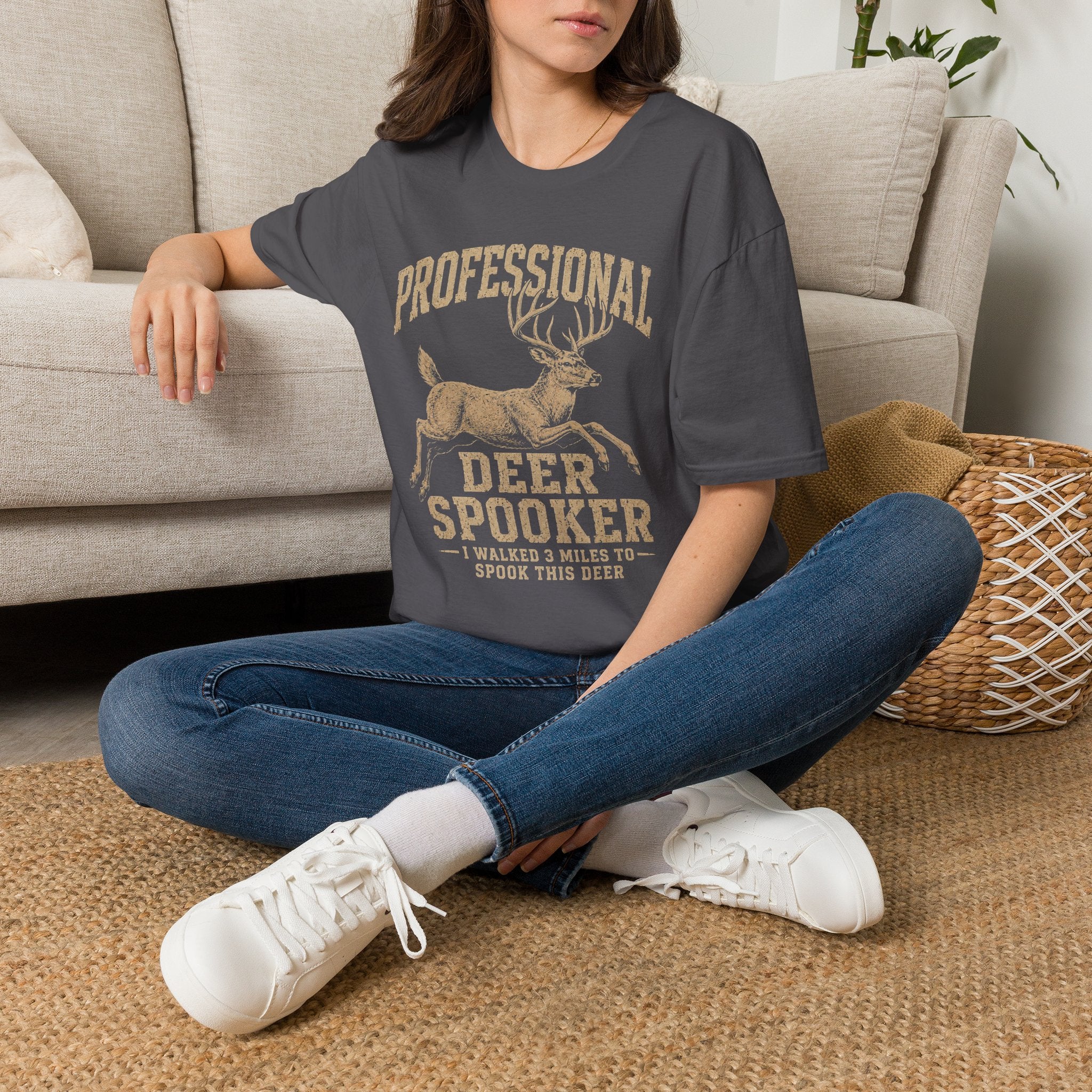 Professional Deer Spooker T-Shirt — Funny Hunting Shirt for Outdoorsmen