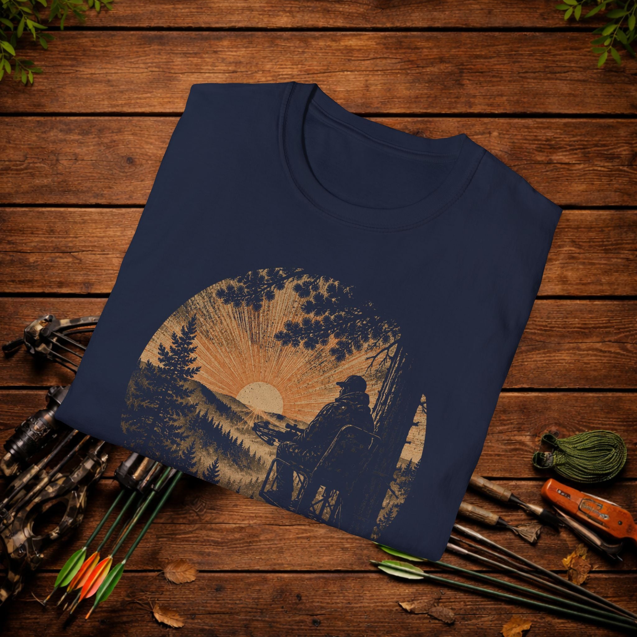 Crossbow & Cold Mornings Hunting T-Shirt