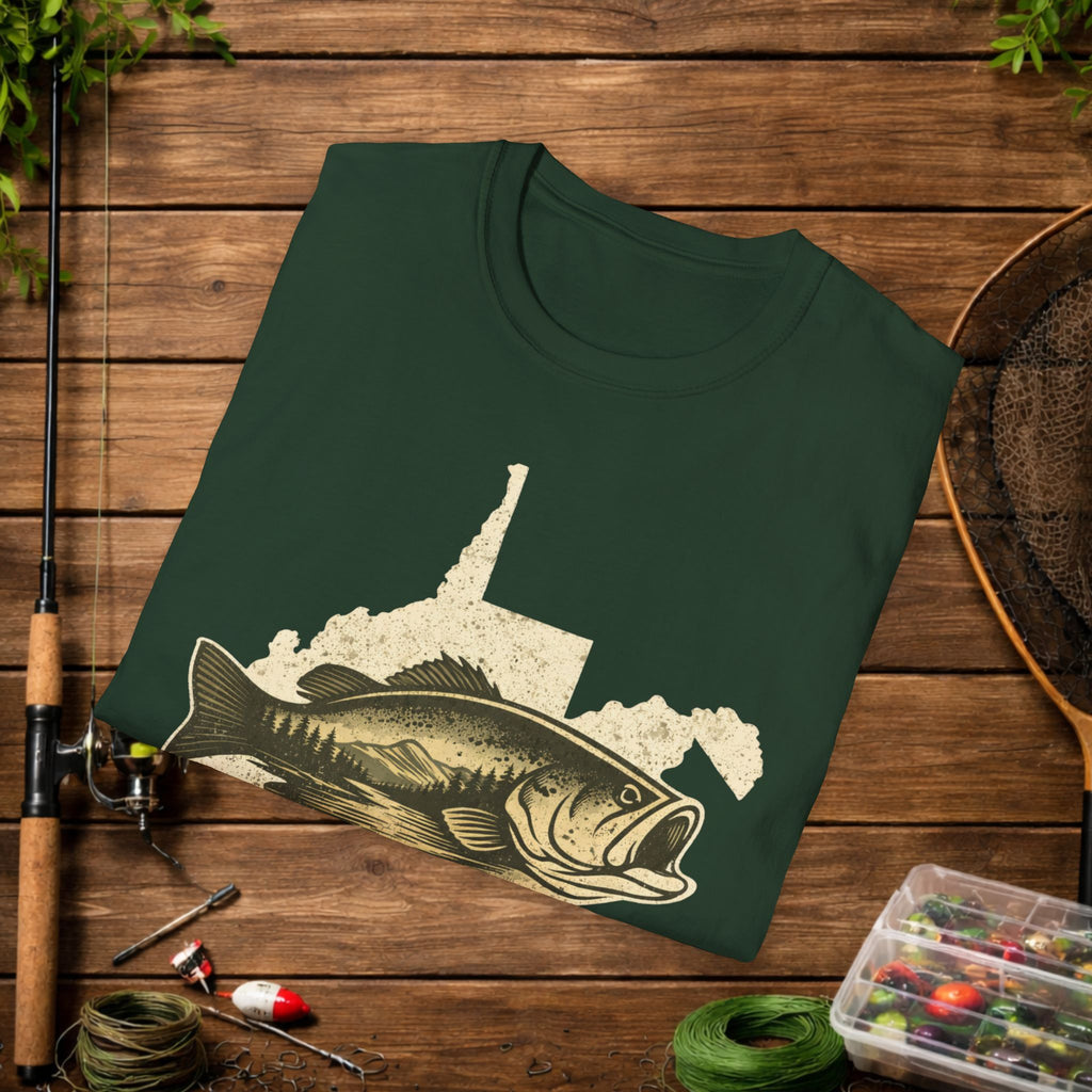 Bass Fishing Shirt Vintage | Largemouth Bass Graphic Tee | Fisherman Gift | Outdoor Fishing Shirt | Angler Apparel | Lake Life Tee