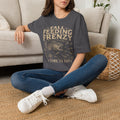 Fall Feeding Frenzy Fishing T‑Shirt — Time to Eat Angler Tee