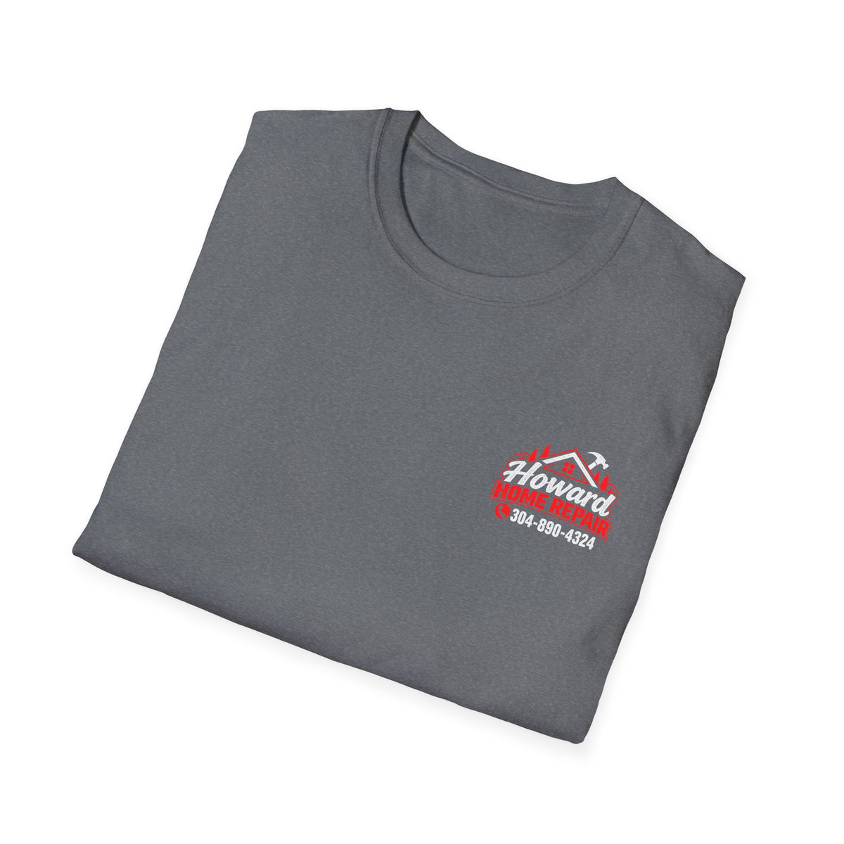 Home Repair T-Shirt — Howard Home Repair Logo & Phone Number
