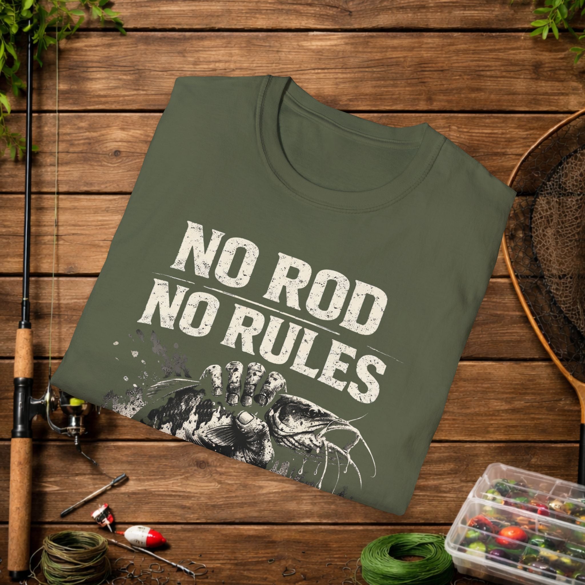 No rod. No rules. Just you and the river.