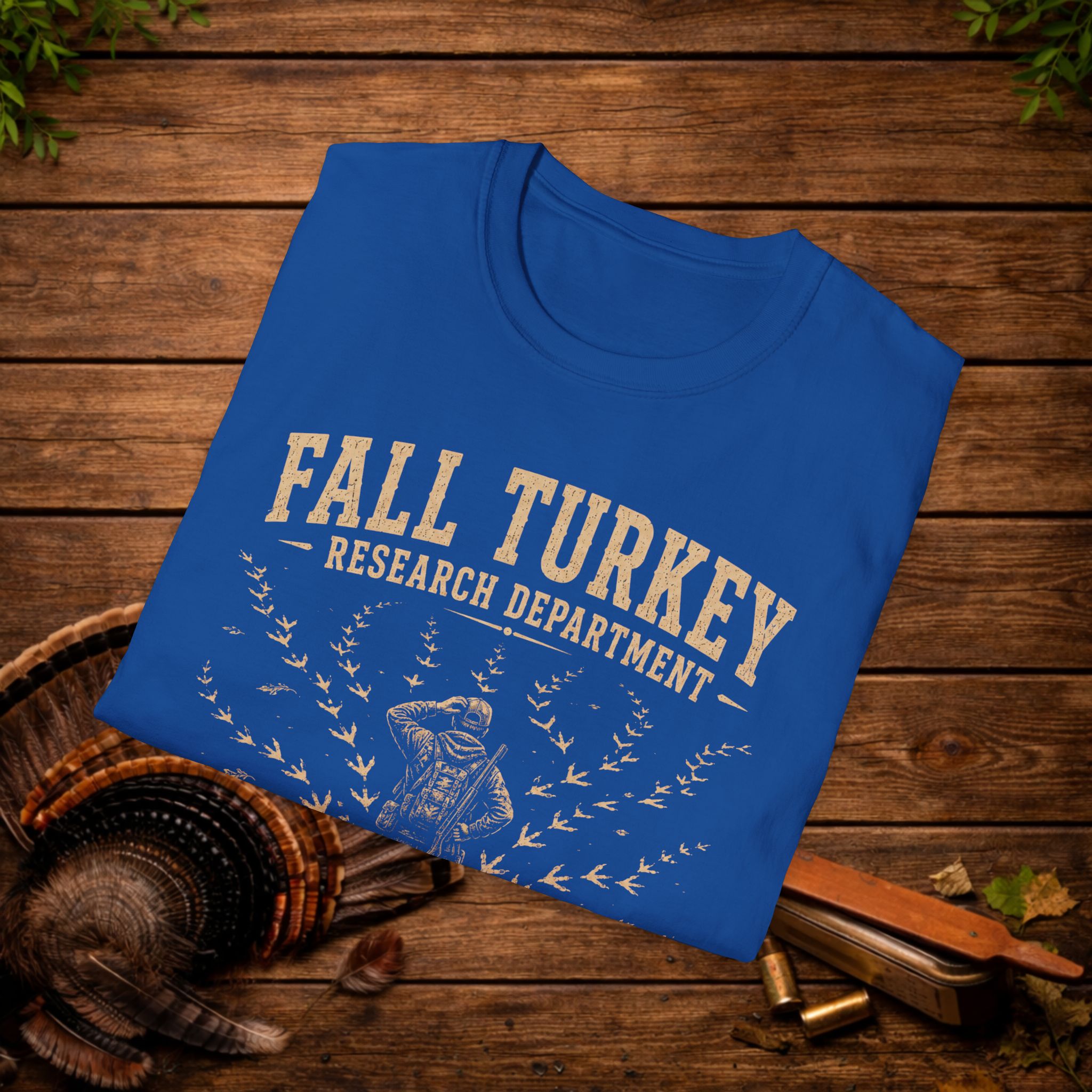 Fall Turkey Research Department T-Shirt | Funny Thanksgiving Tee | Wild Wonderful Wear