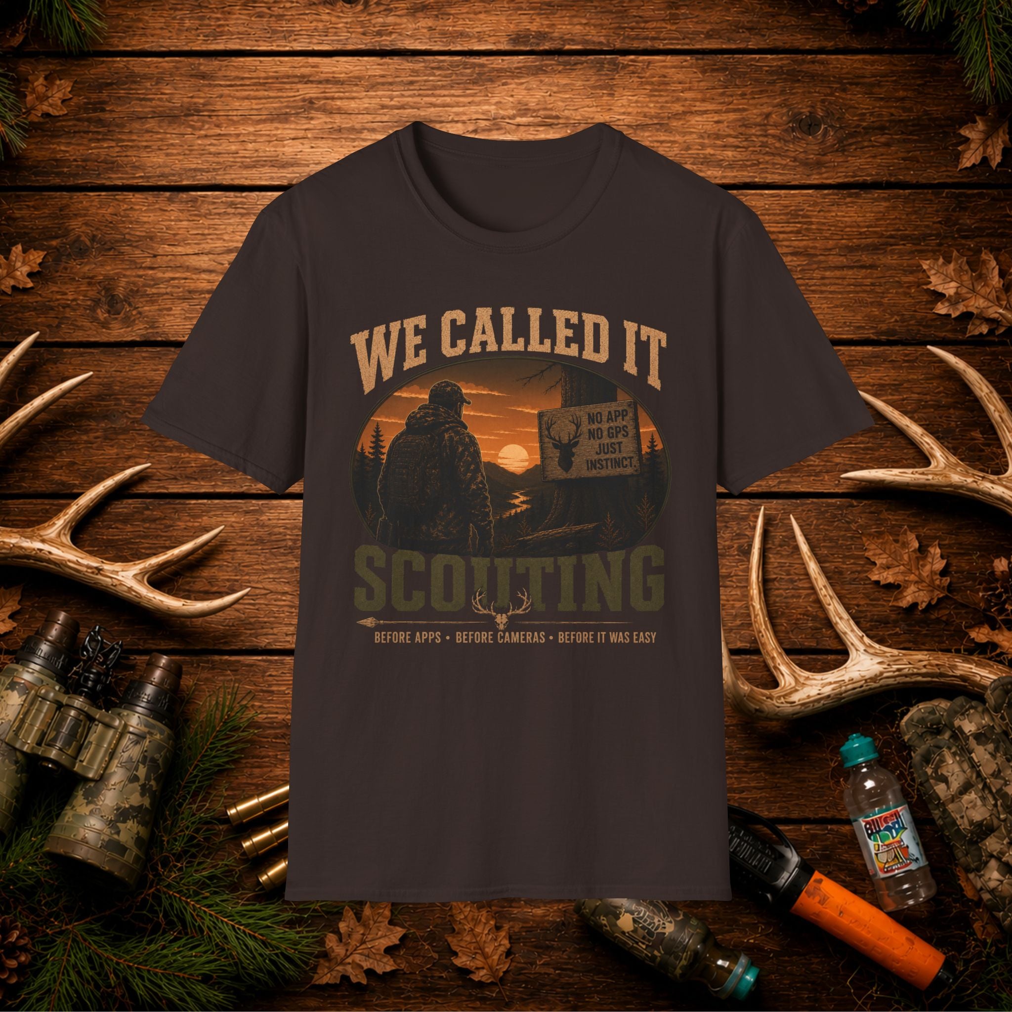 We Called It Scouting T-Shirt — Hunting Outdoors Sunset Tee