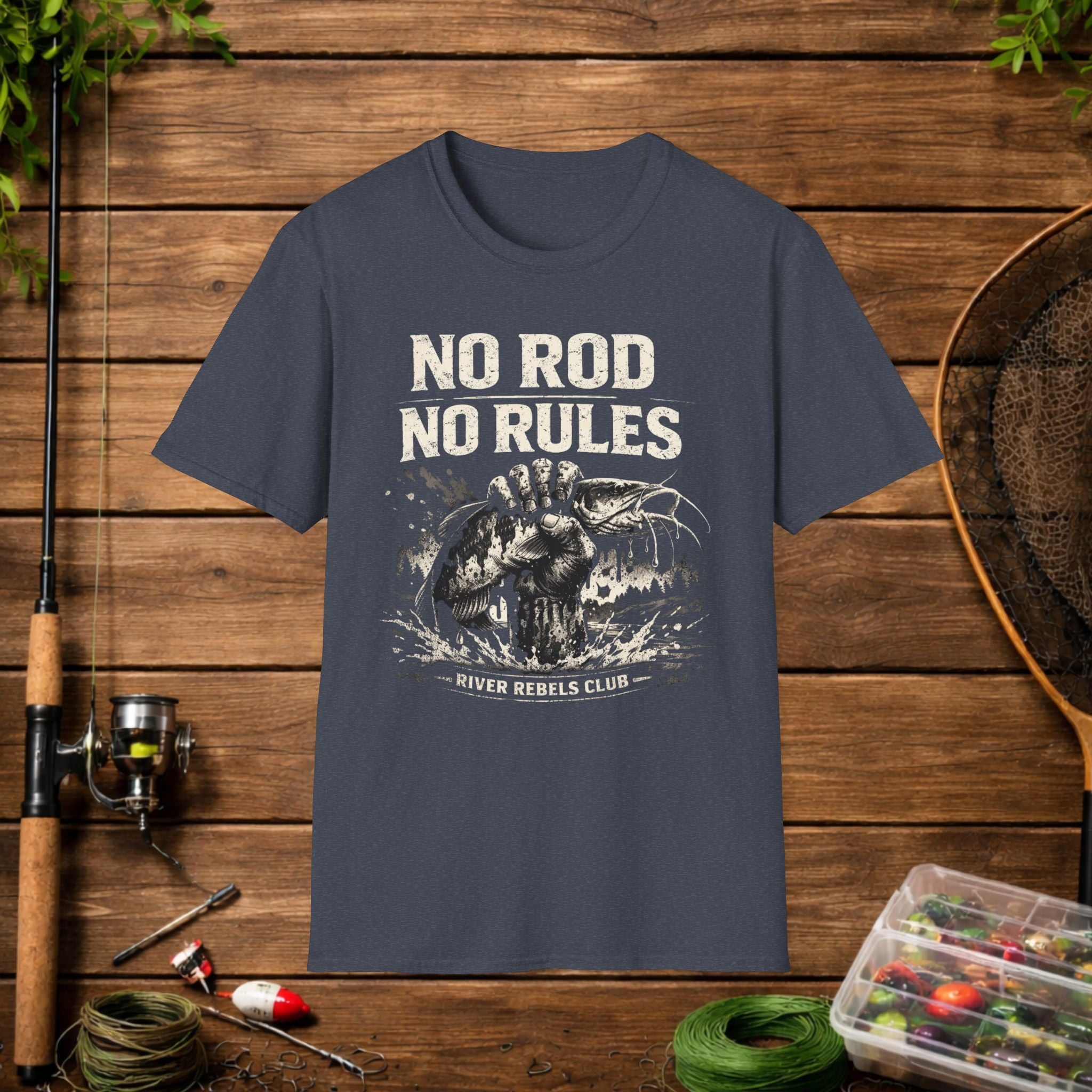 No rod. No rules. Just you and the river.