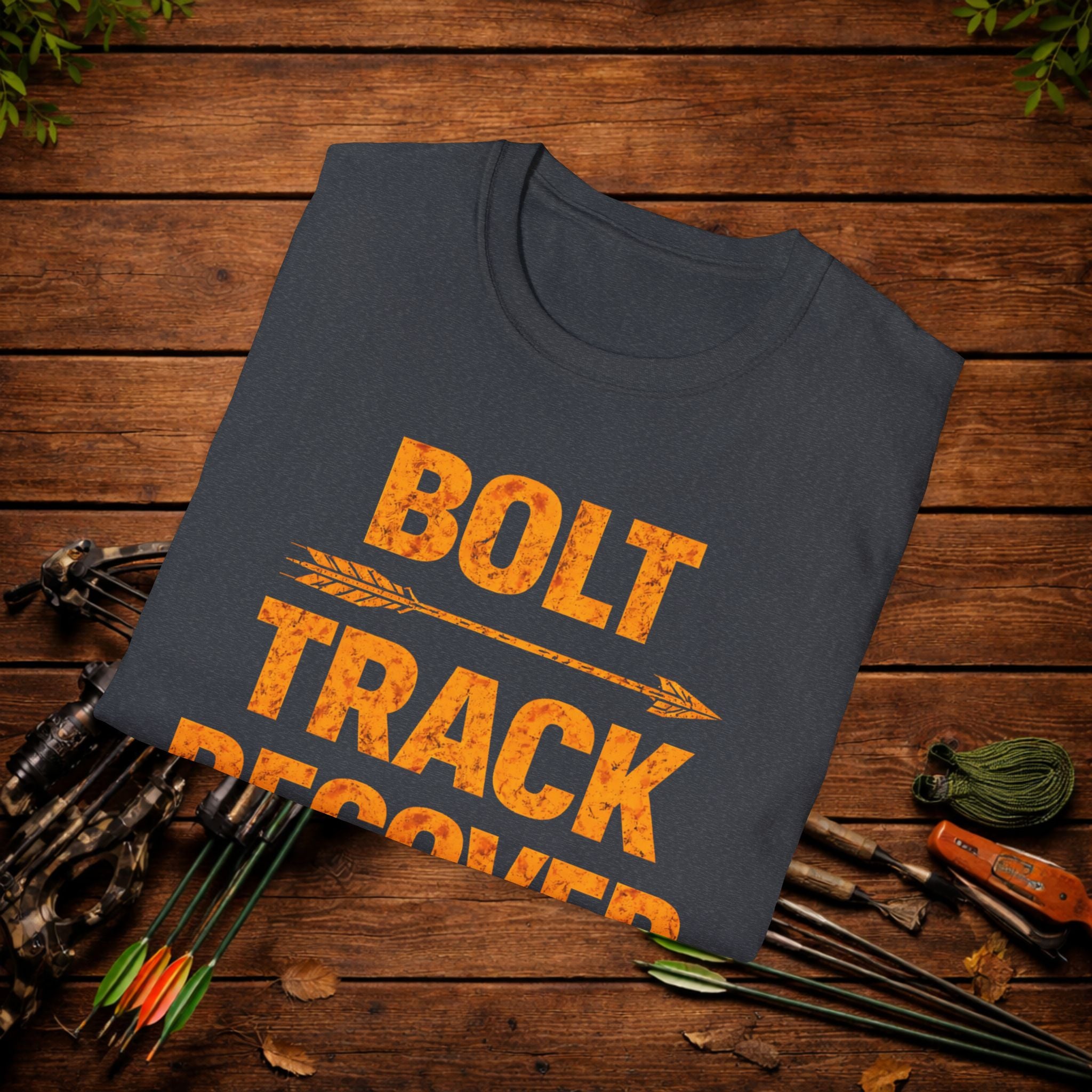 Bolt Track Recover Crossbow Hunting Shirt – Deer Hunting Tee – Bowhunter Apparel – Hunter Gift