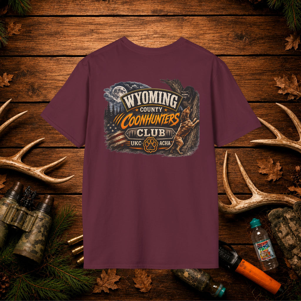 Wyoming county coonhunters club banner