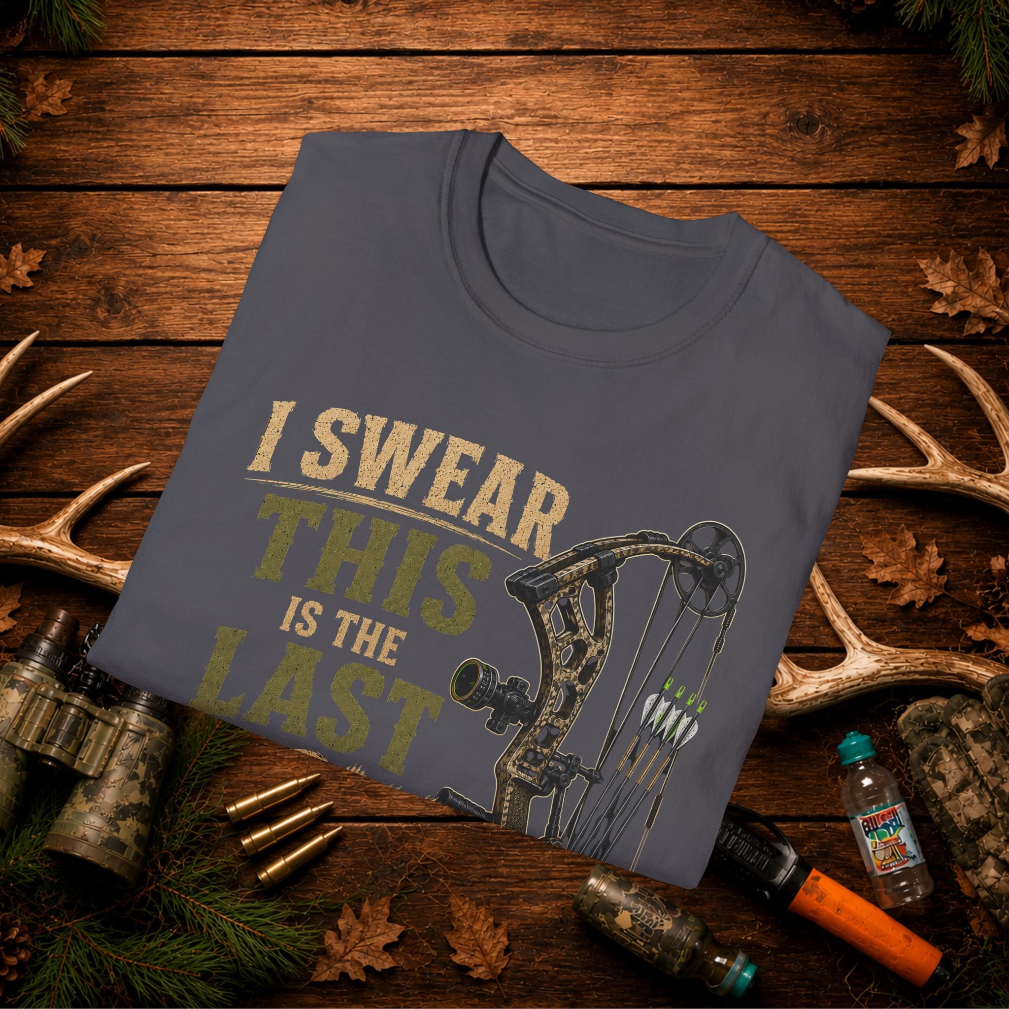 Bow Upgrade T-Shirt — “I Swear This Is the Last Bow Upgrade” Archery Tee