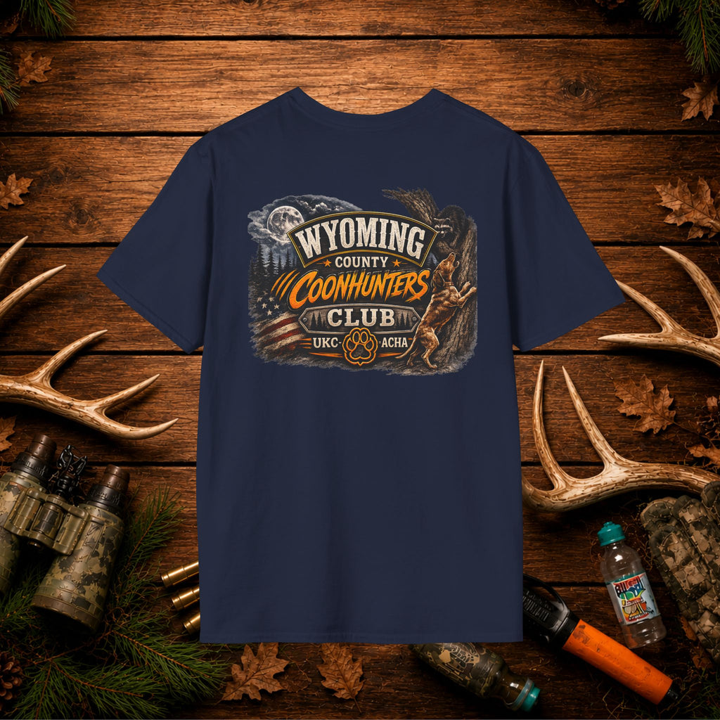 Wyoming county coonhunters club banner