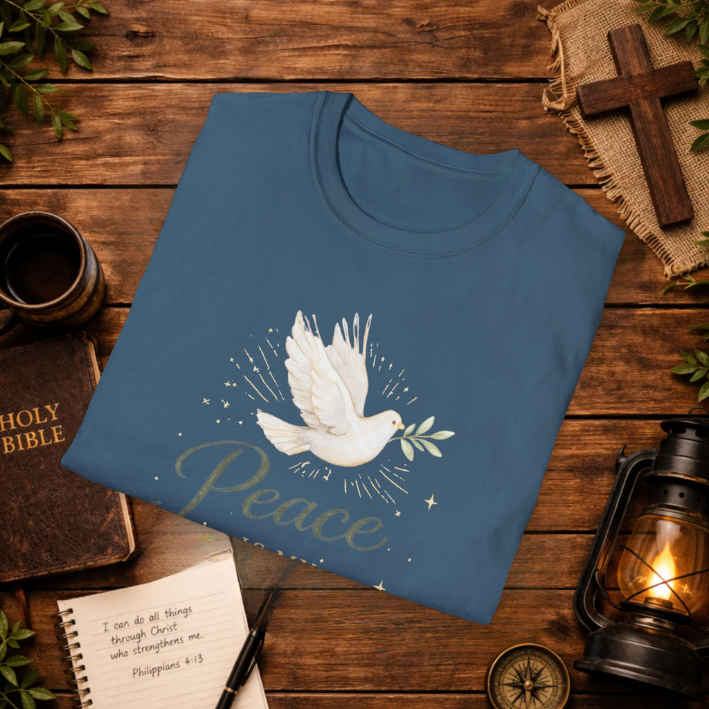 Peace Is My Inheritance T-Shirt — Dove Faith Inspirational Tee